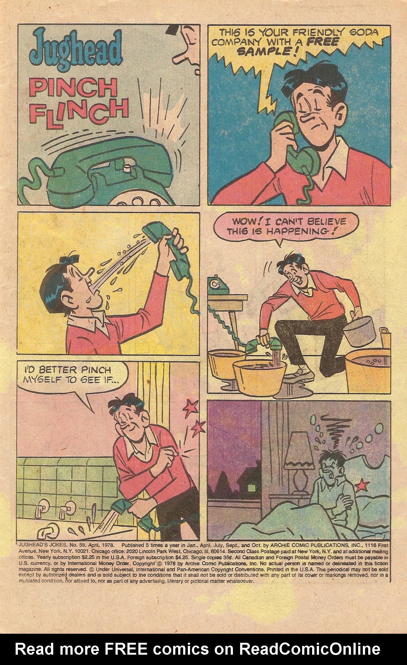 Read online Jughead's Jokes comic -  Issue #58 - 3