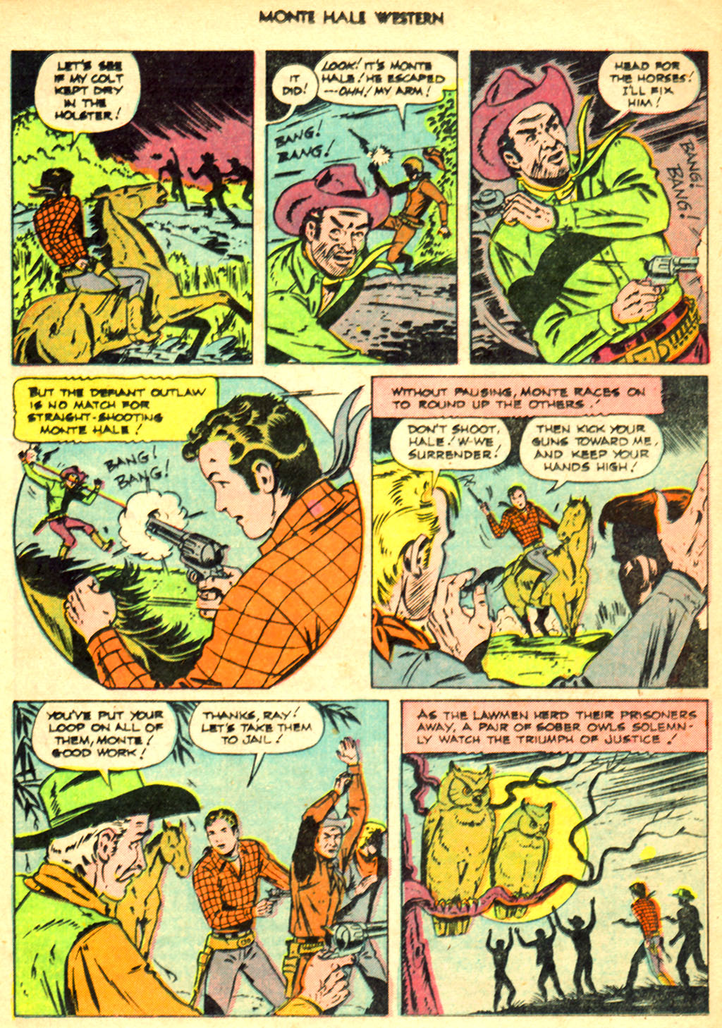 Read online Monte Hale Western comic -  Issue #61 - 13