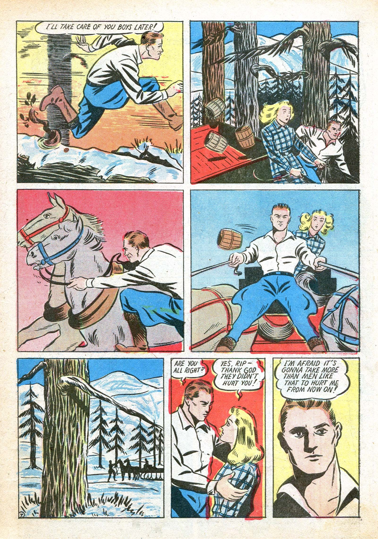 Read online Masked Marvel comic -  Issue #3 - 19