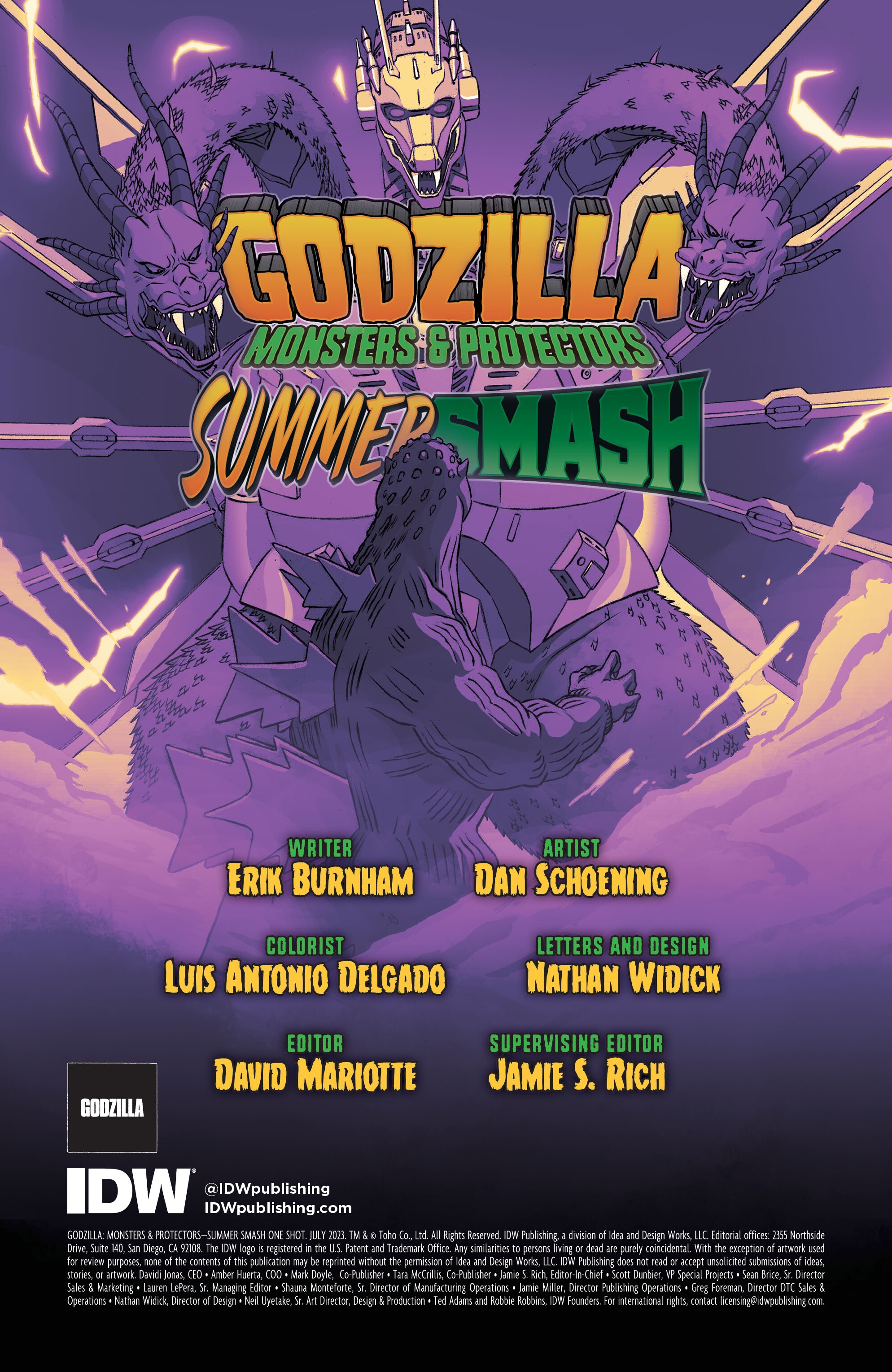 Read online Godzilla: Monsters & Protectors - Summer Smash comic -  Issue # Full - 2