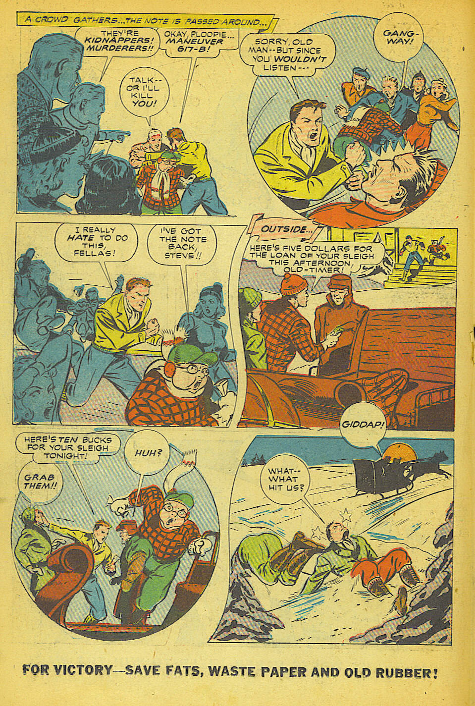 Read online Exciting Comics comic -  Issue #32 - 32