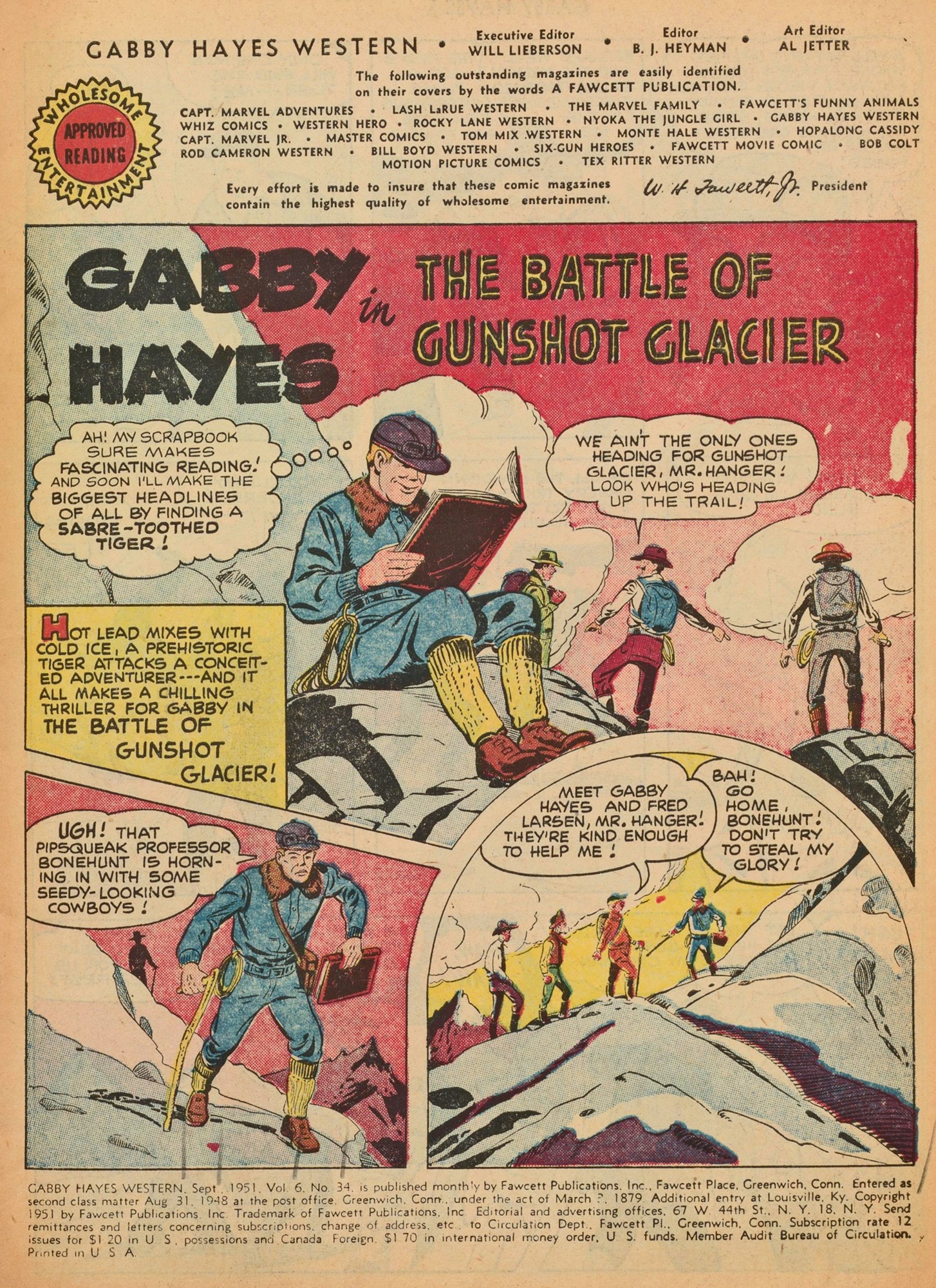 Read online Gabby Hayes Western comic -  Issue #34 - 3