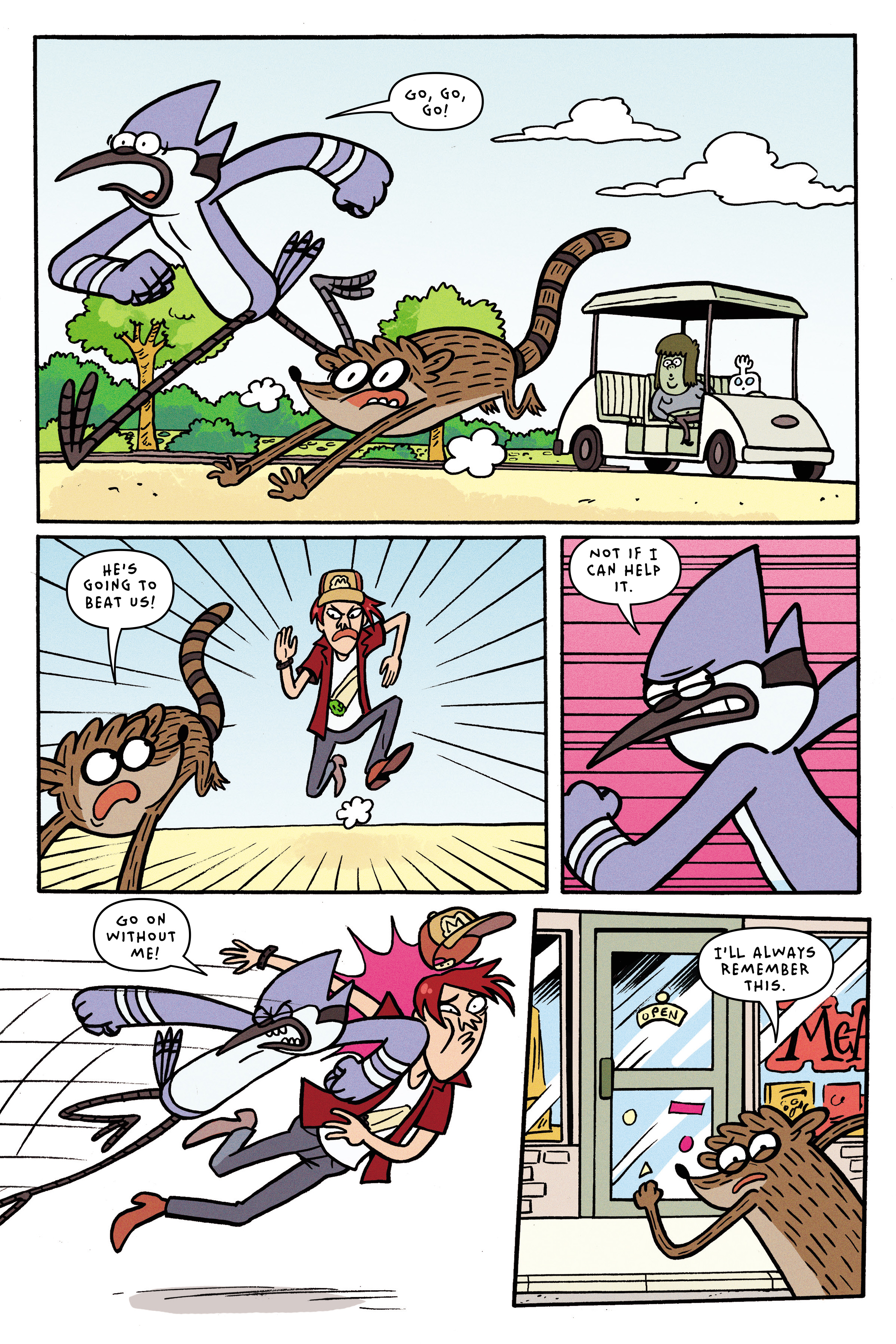 Read online Regular Show: The Meatening comic -  Issue # TPB - 95