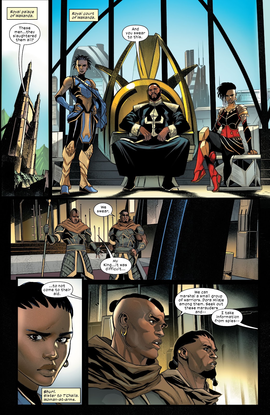Ultimate Black Panther issue 1 - Page 15