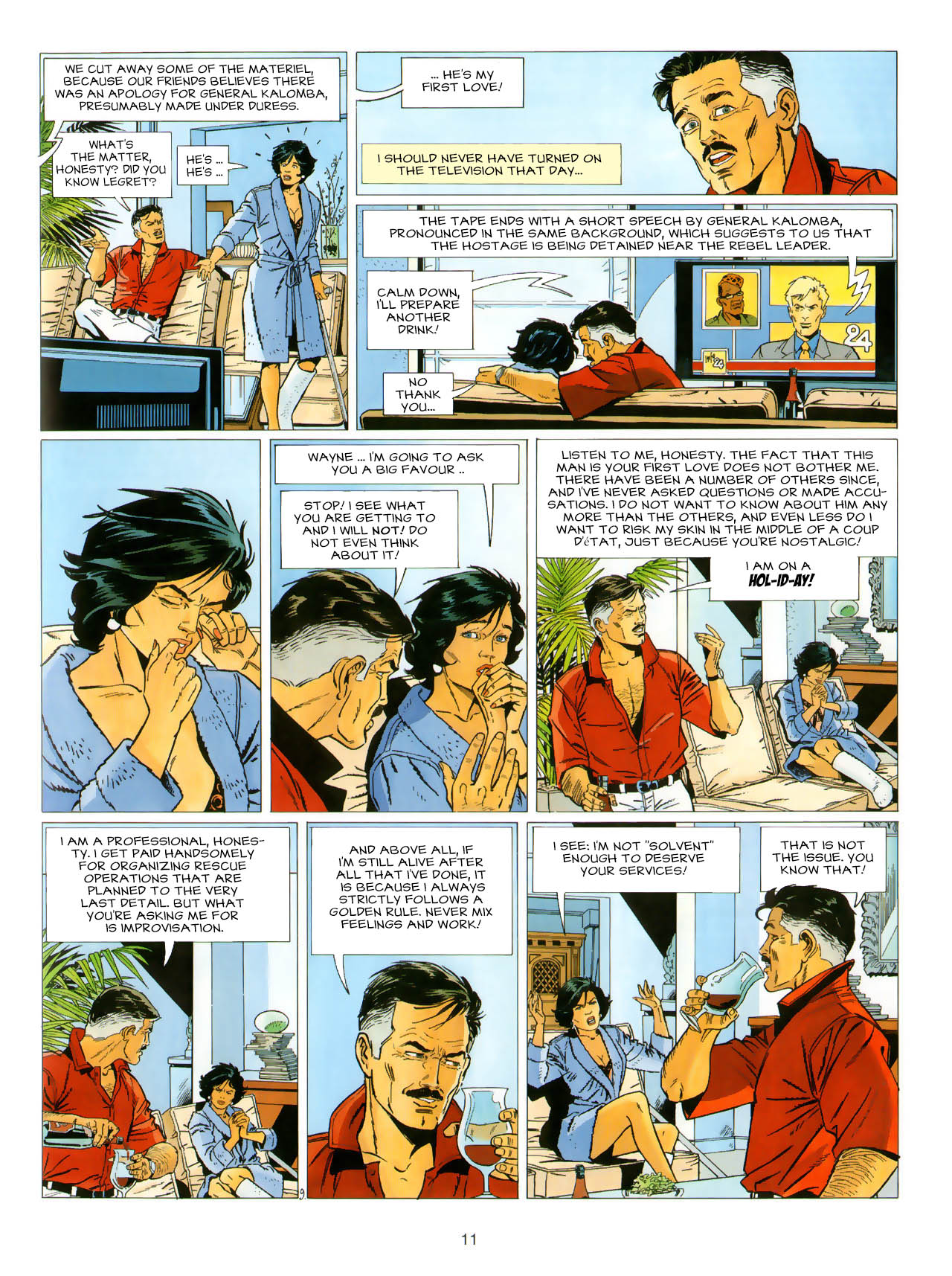 Read online Wayne Shelton comic -  Issue #6 - 14