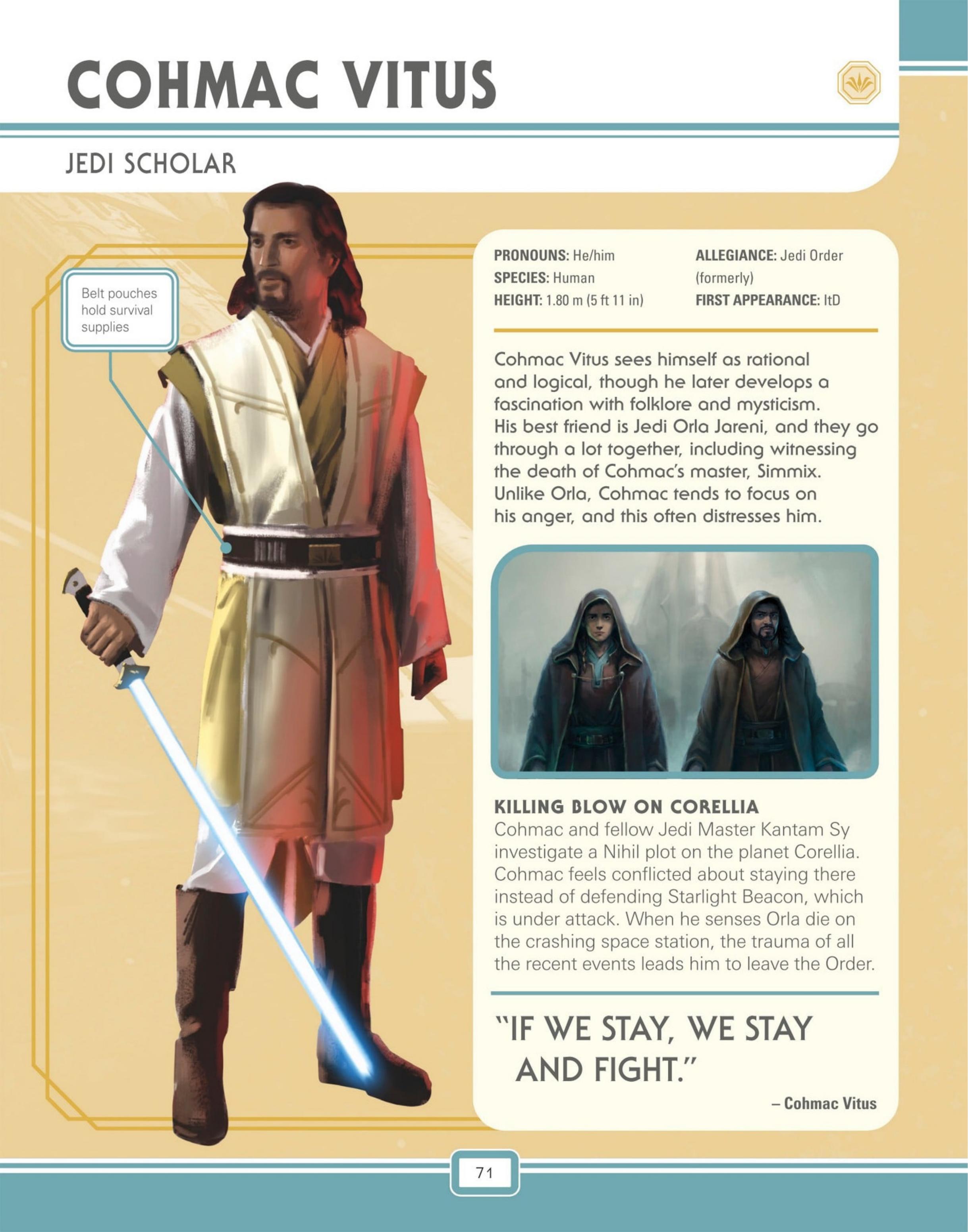 Read online Star Wars: The High Republic Character Encyclopedia comic -  Issue # TPB (Part 1) - 73