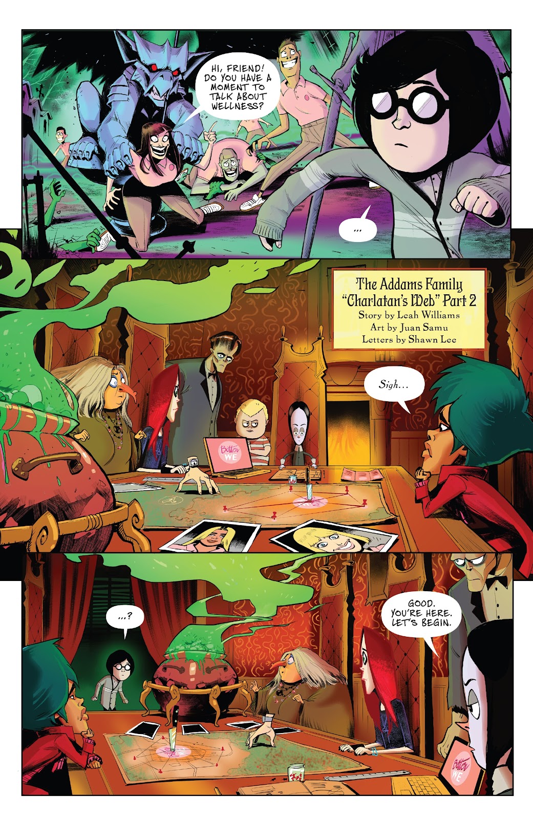 The Addams Family: Charlatan's Web issue 2 - Page 4