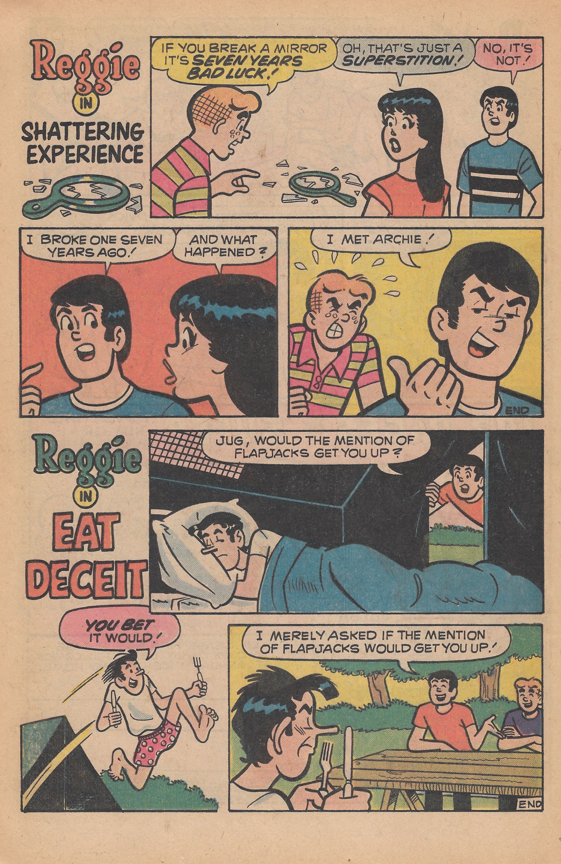 Read online Reggie's Wise Guy Jokes comic -  Issue #43 - 16