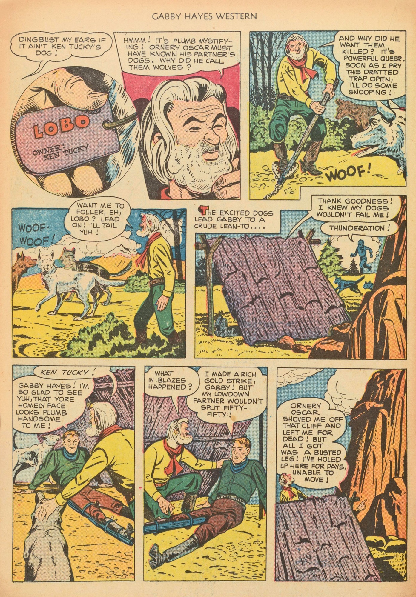 Read online Gabby Hayes Western comic -  Issue #37 - 16