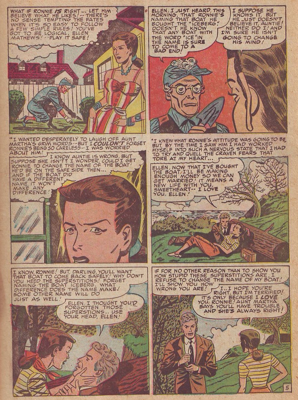 Read online Young Love (1949) comic -  Issue #4 - 23