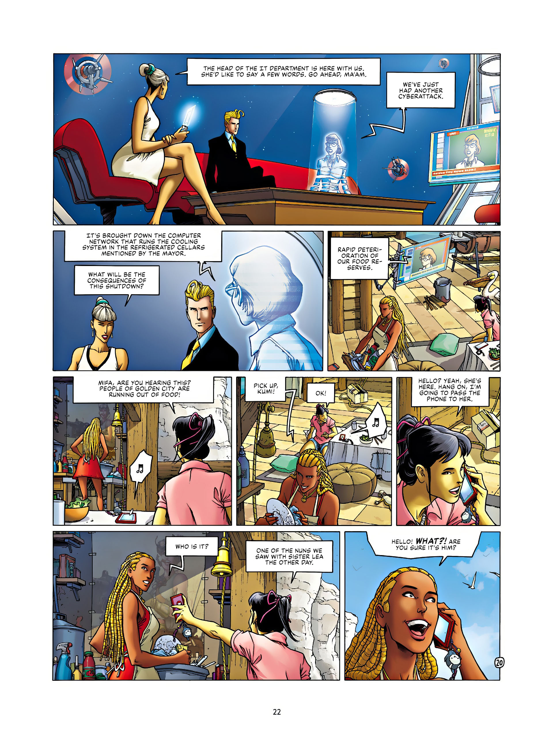 Read online Golden City comic -  Issue #14 - 22