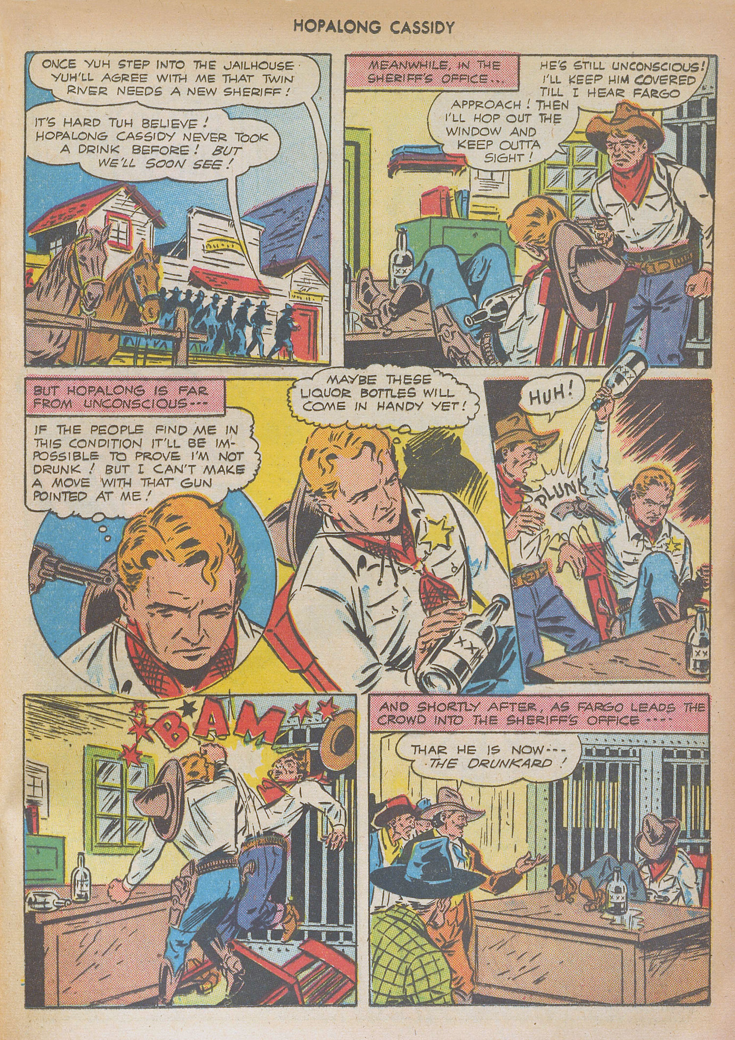 Read online Hopalong Cassidy comic -  Issue #9 - 21