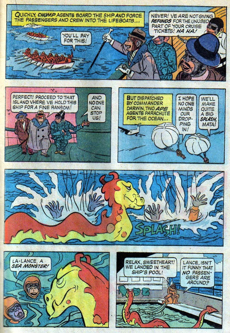 Read online Lancelot Link Secret Chimp comic -  Issue #5 - 16