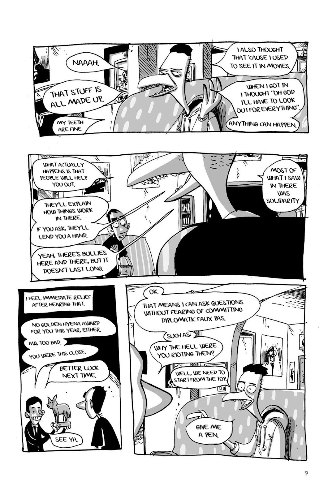 All Quiet on Rebibbia's Front issue TPB (Part 1) - Page 10