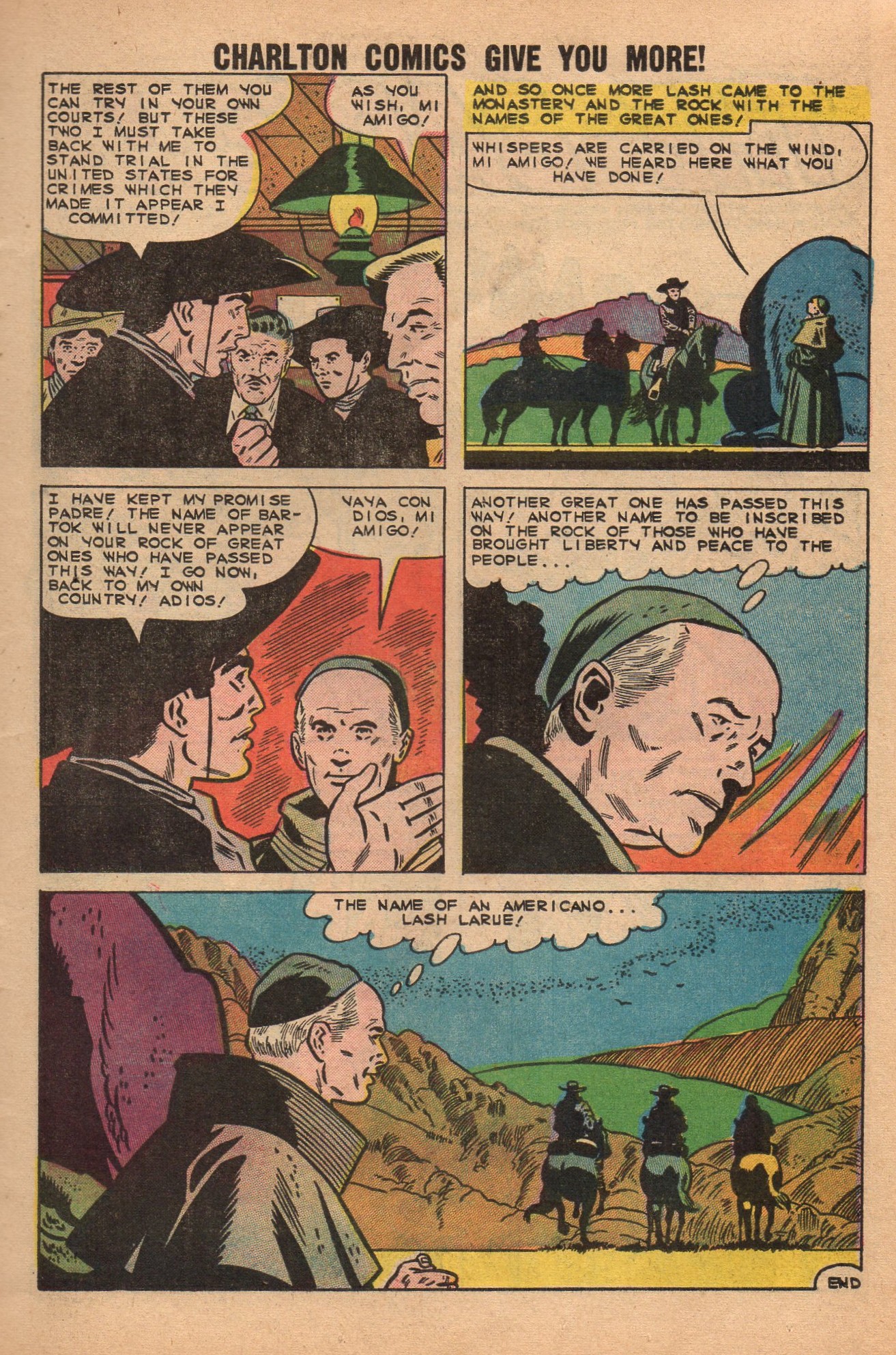 Read online Lash Larue Western (1949) comic -  Issue #76 - 11