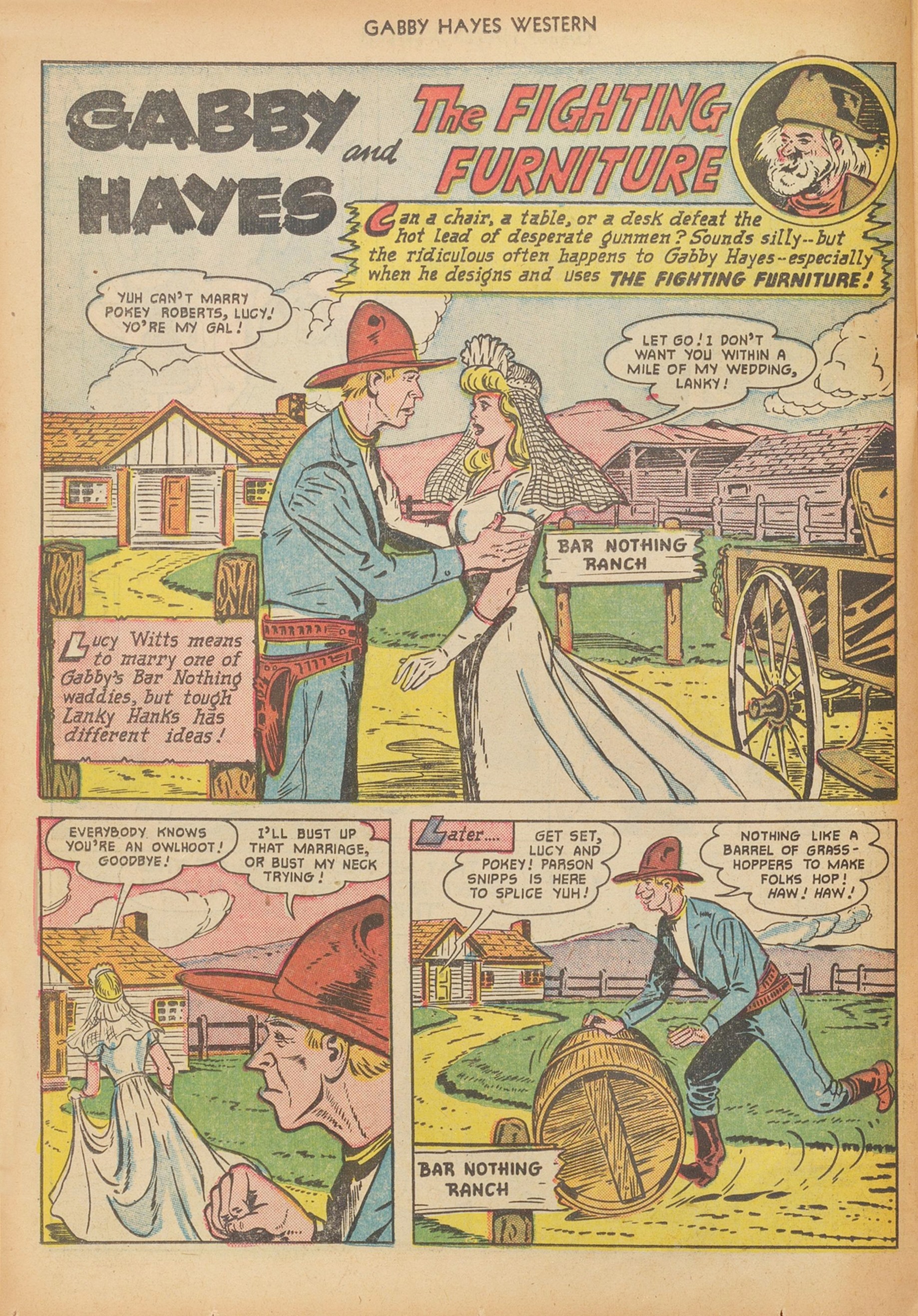 Read online Gabby Hayes Western comic -  Issue #31 - 26