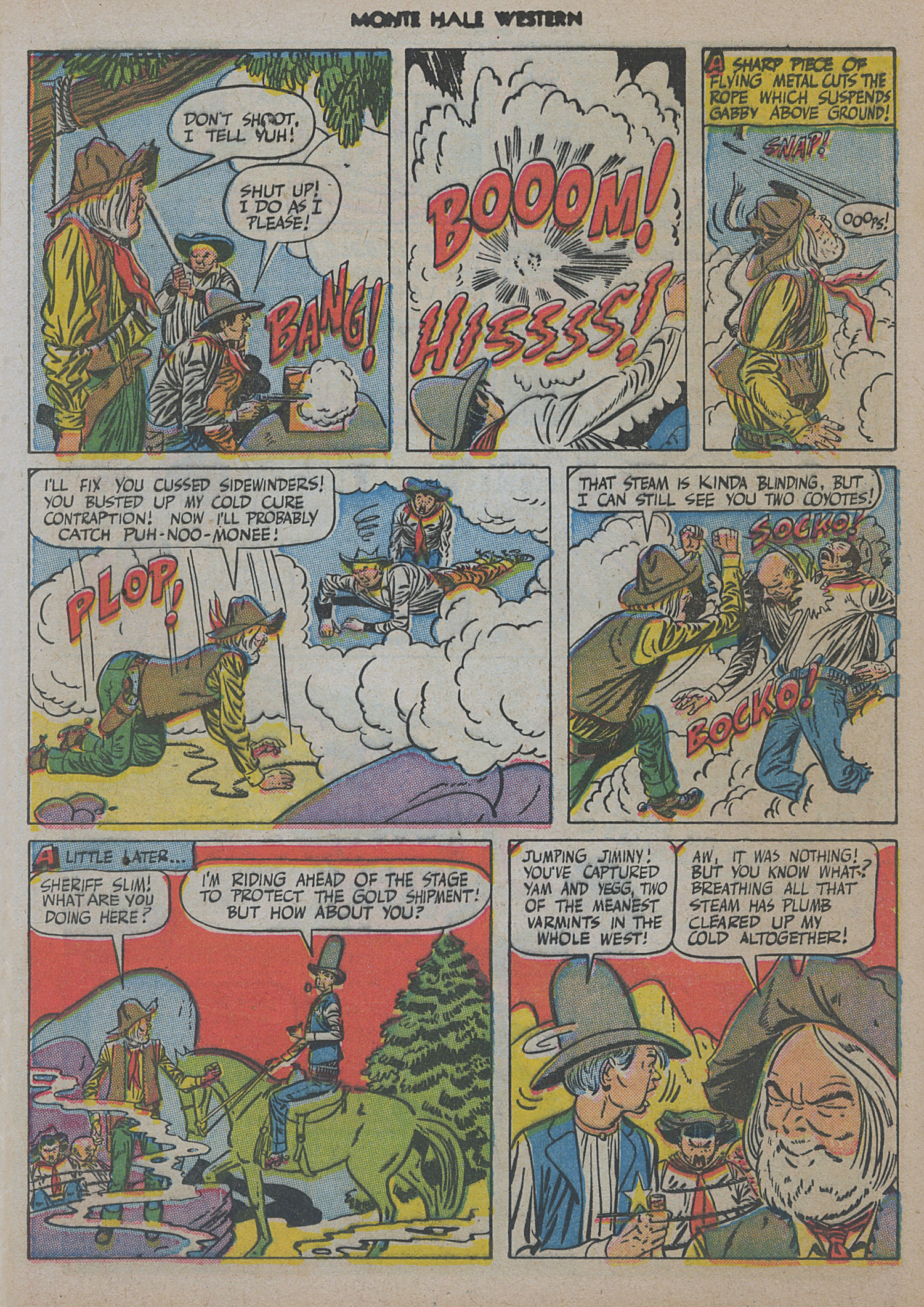 Read online Monte Hale Western comic -  Issue #48 - 17