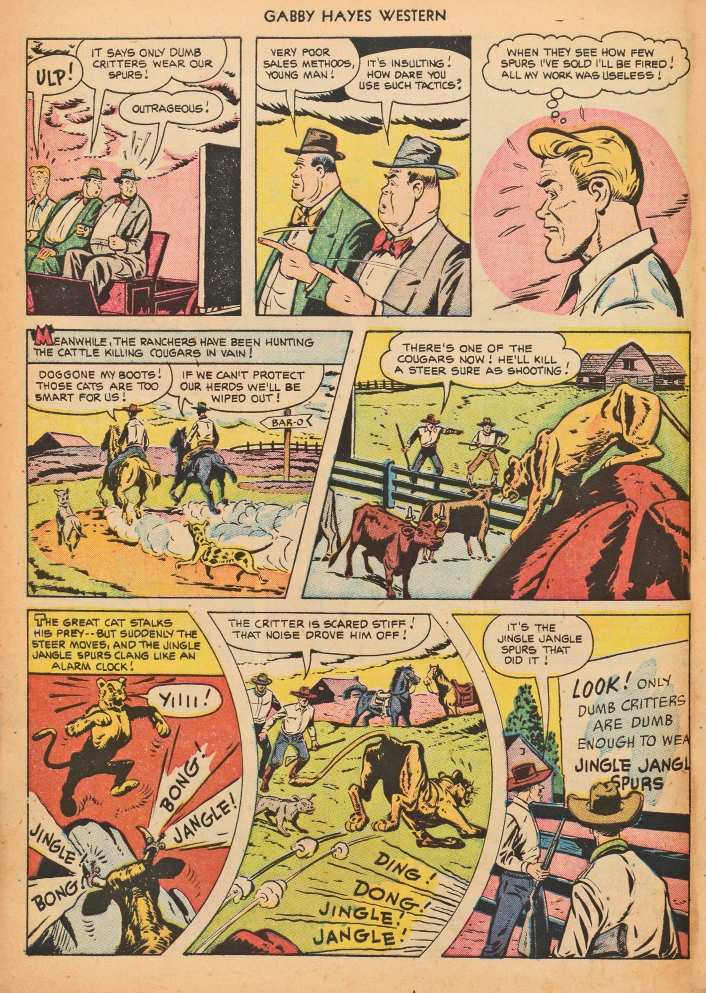 Read online Gabby Hayes Western comic -  Issue #43 - 8
