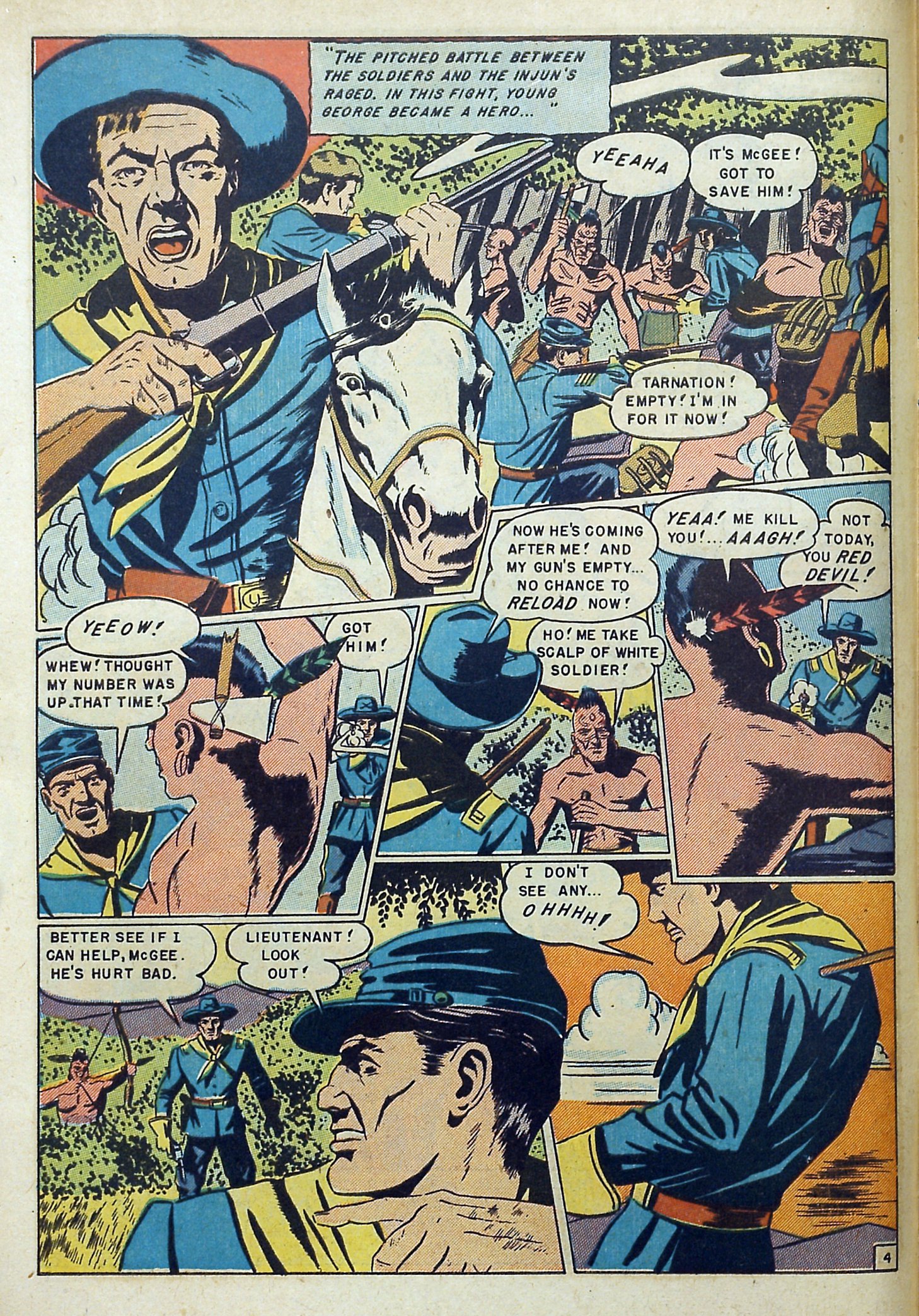 Read online Indian Fighter comic -  Issue #7 - 6