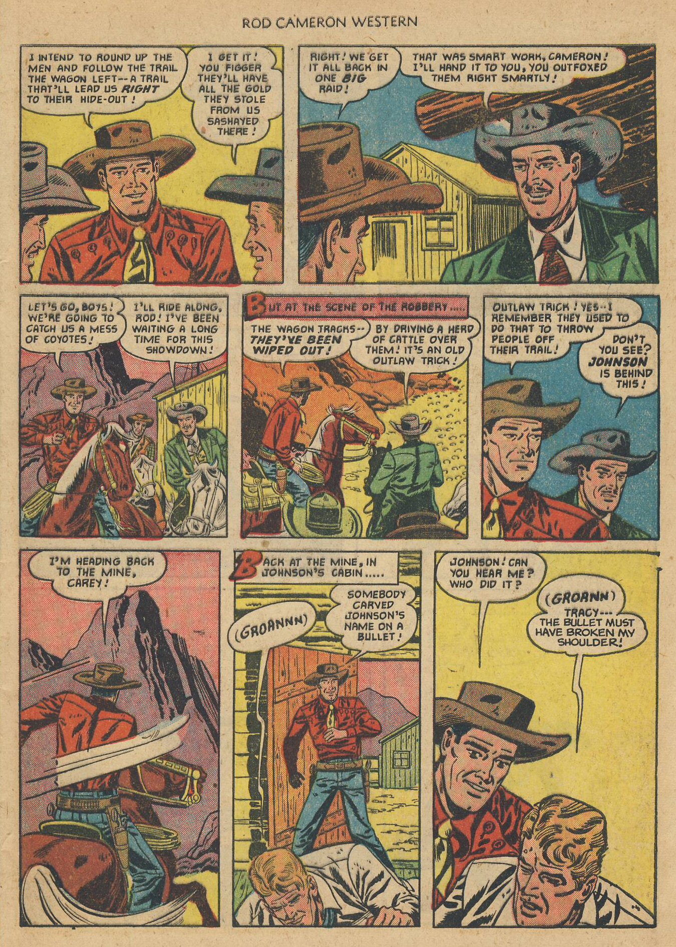 Read online Rod Cameron Western comic -  Issue #11 - 9