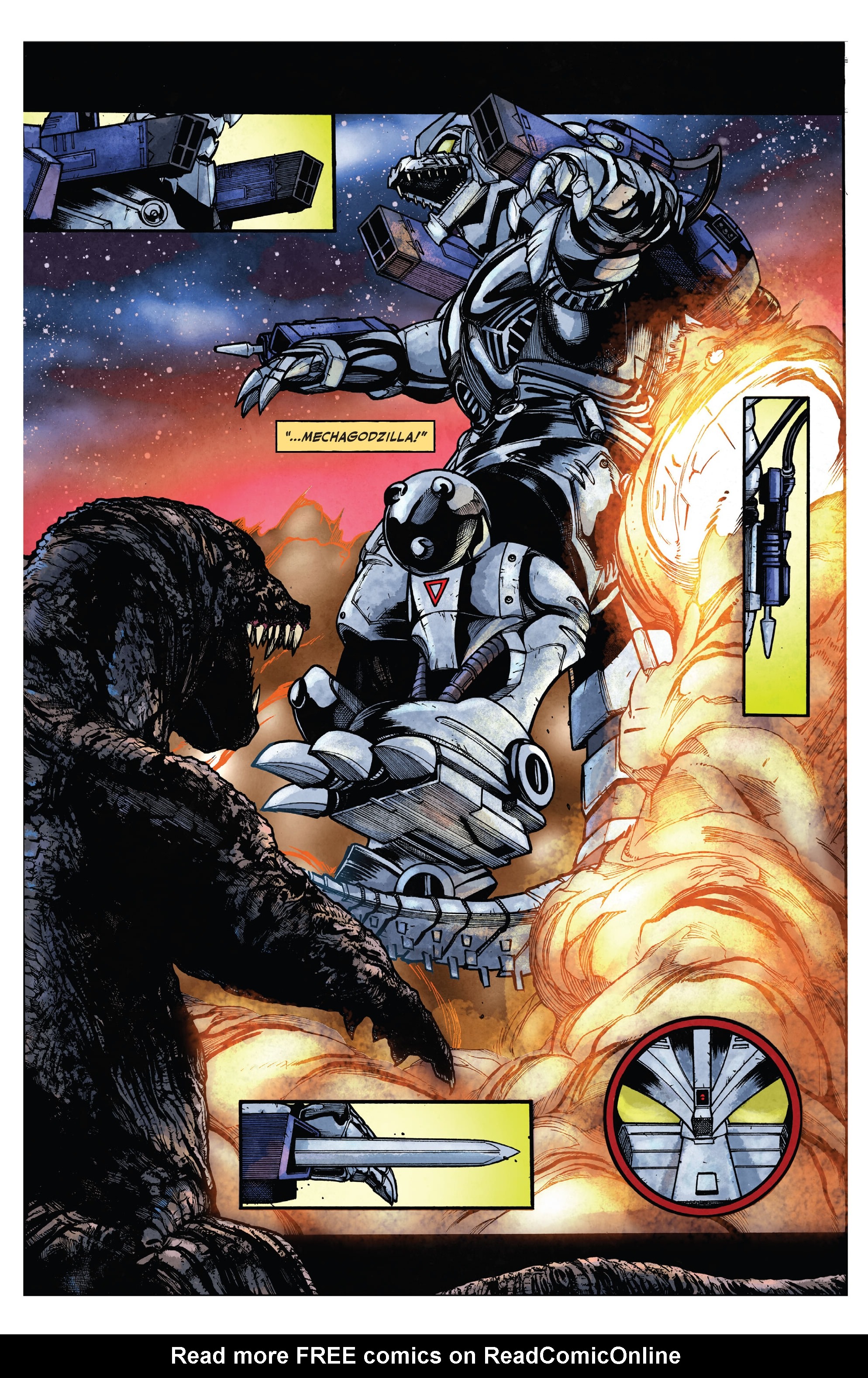 Read online Godzilla Rivals: vs. Mechagodzilla comic -  Issue # Full - 18