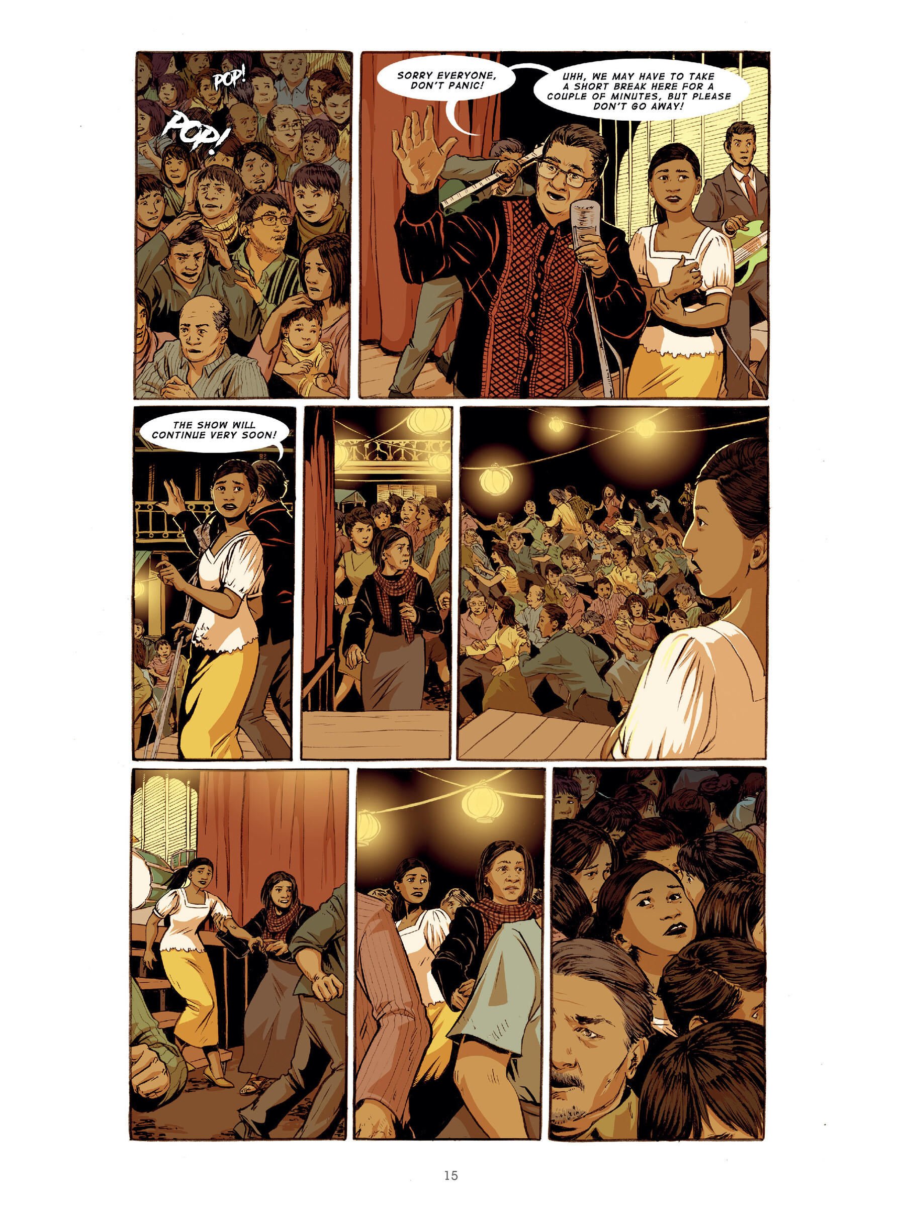 Read online The Golden Voice: The Ballad of Cambodian Rock's Lost Queen comic -  Issue # TPB (Part 1) - 14