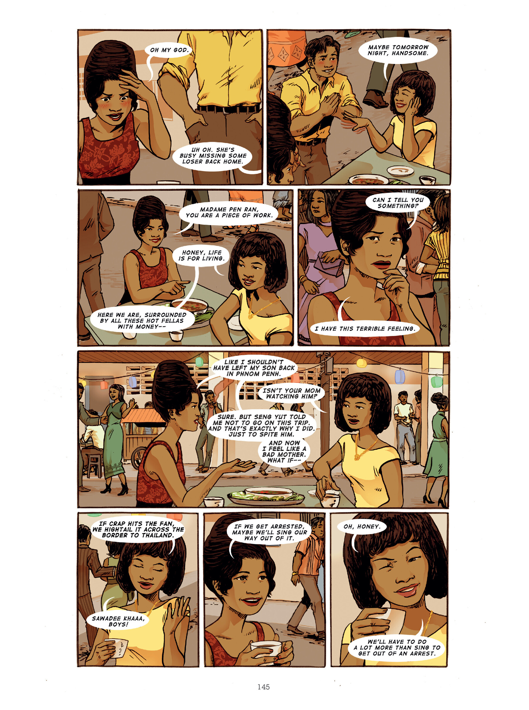 Read online The Golden Voice: The Ballad of Cambodian Rock's Lost Queen comic -  Issue # TPB (Part 2) - 44