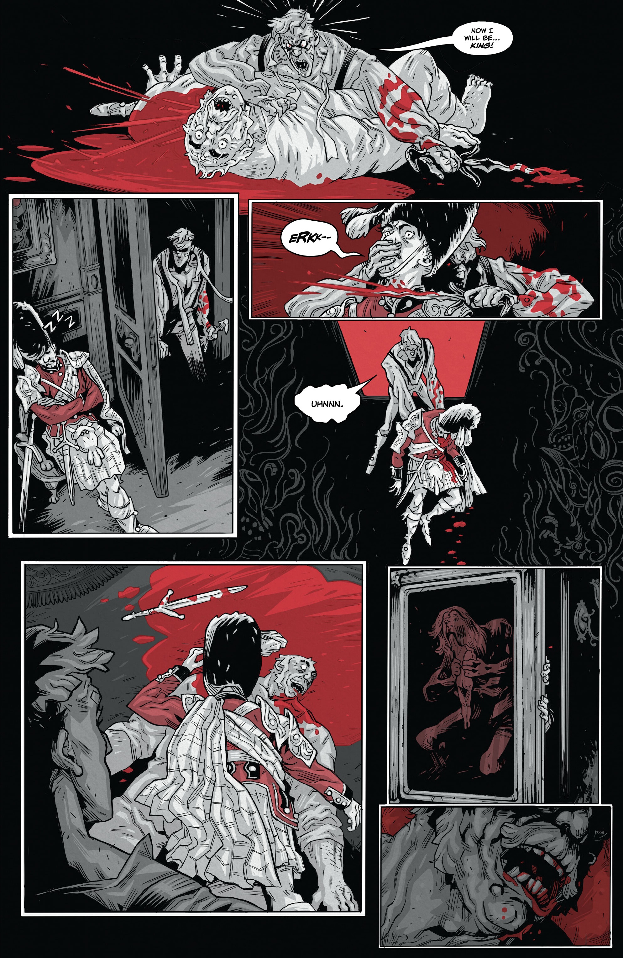 Read online Macbeth: A Tale of Horror comic -  Issue # TPB - 34