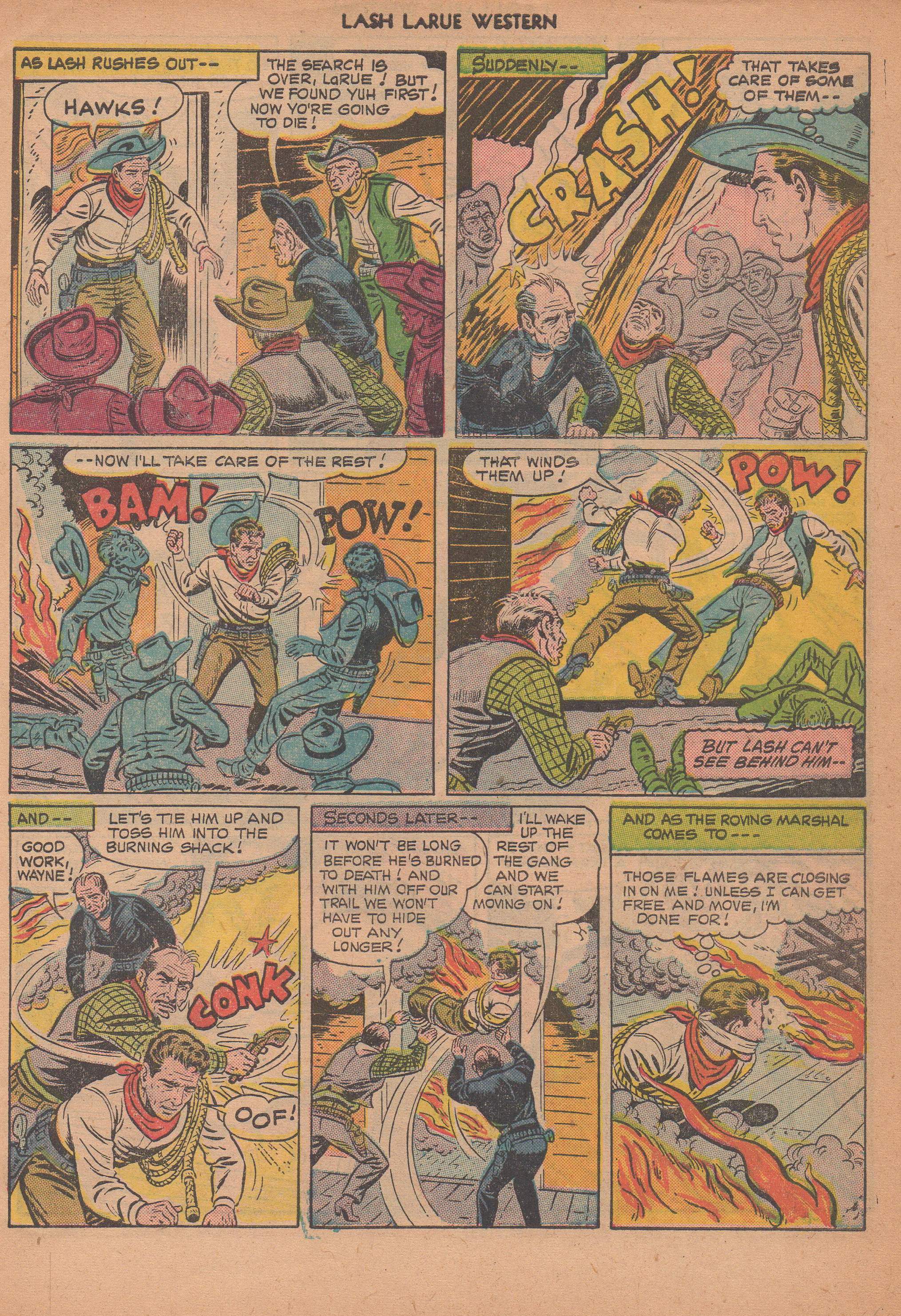 Read online Lash Larue Western (1949) comic -  Issue #14 - 48