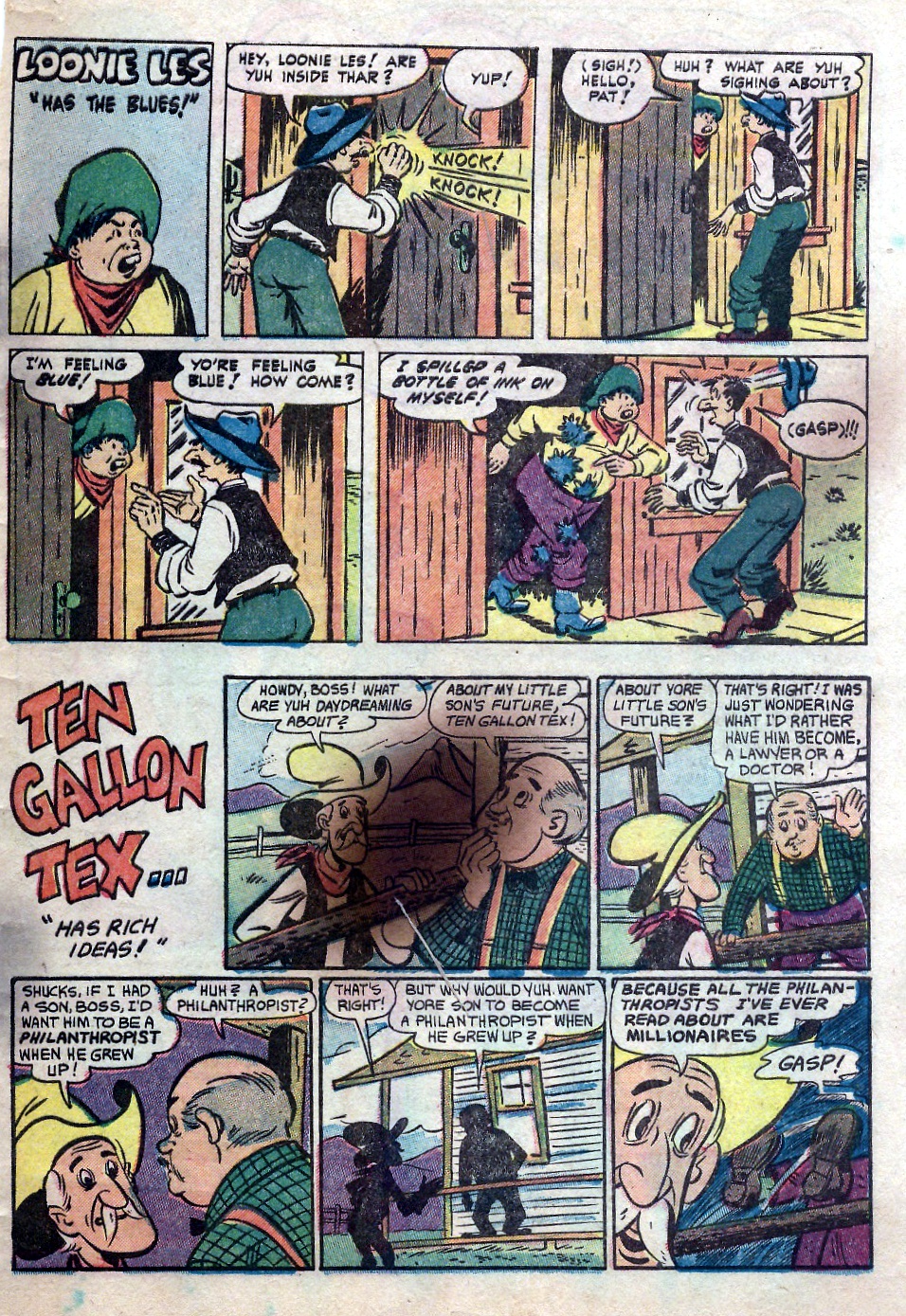 Read online Lash Larue Western (1949) comic -  Issue #55 - 32