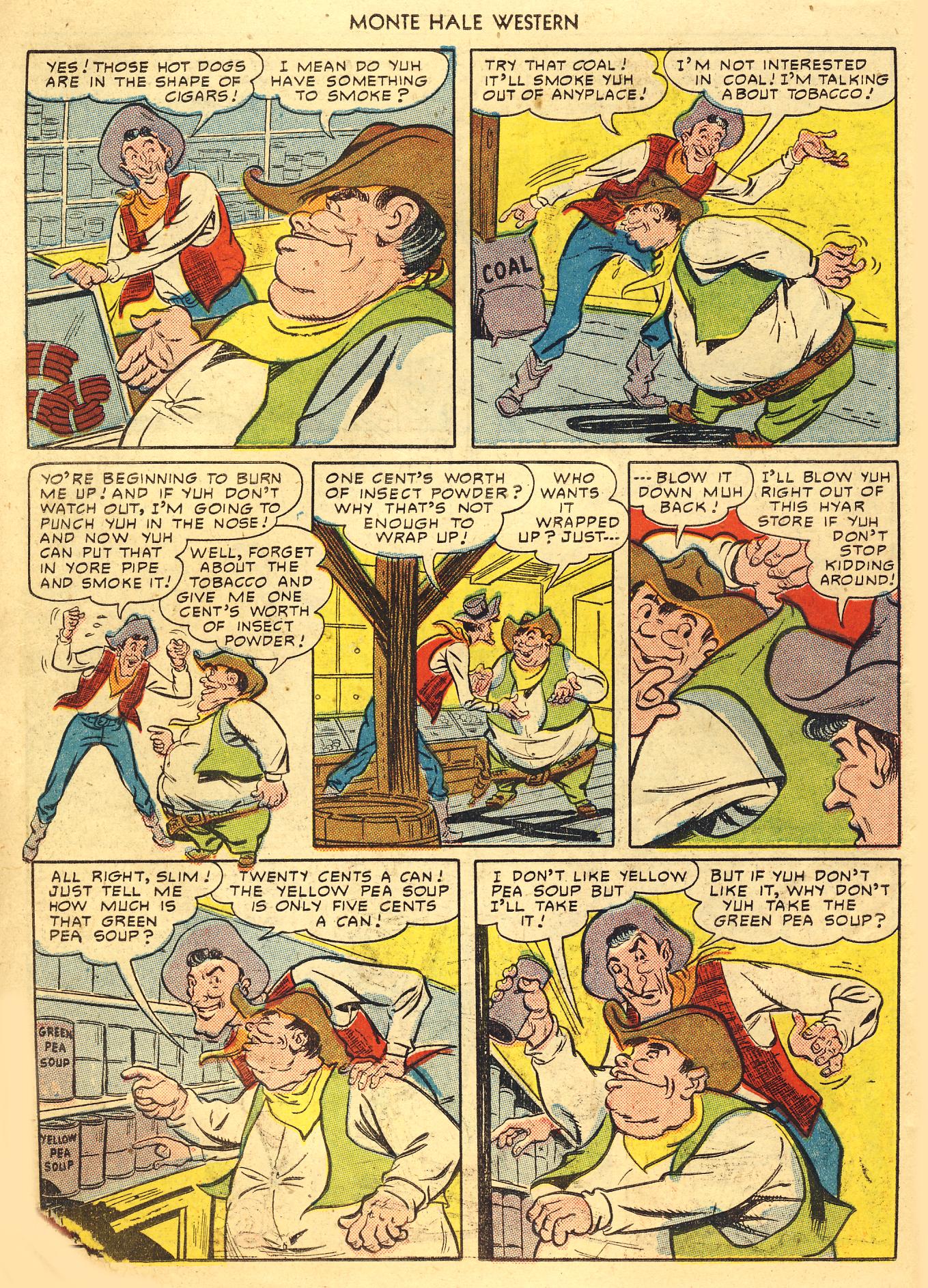 Read online Monte Hale Western comic -  Issue #53 - 25