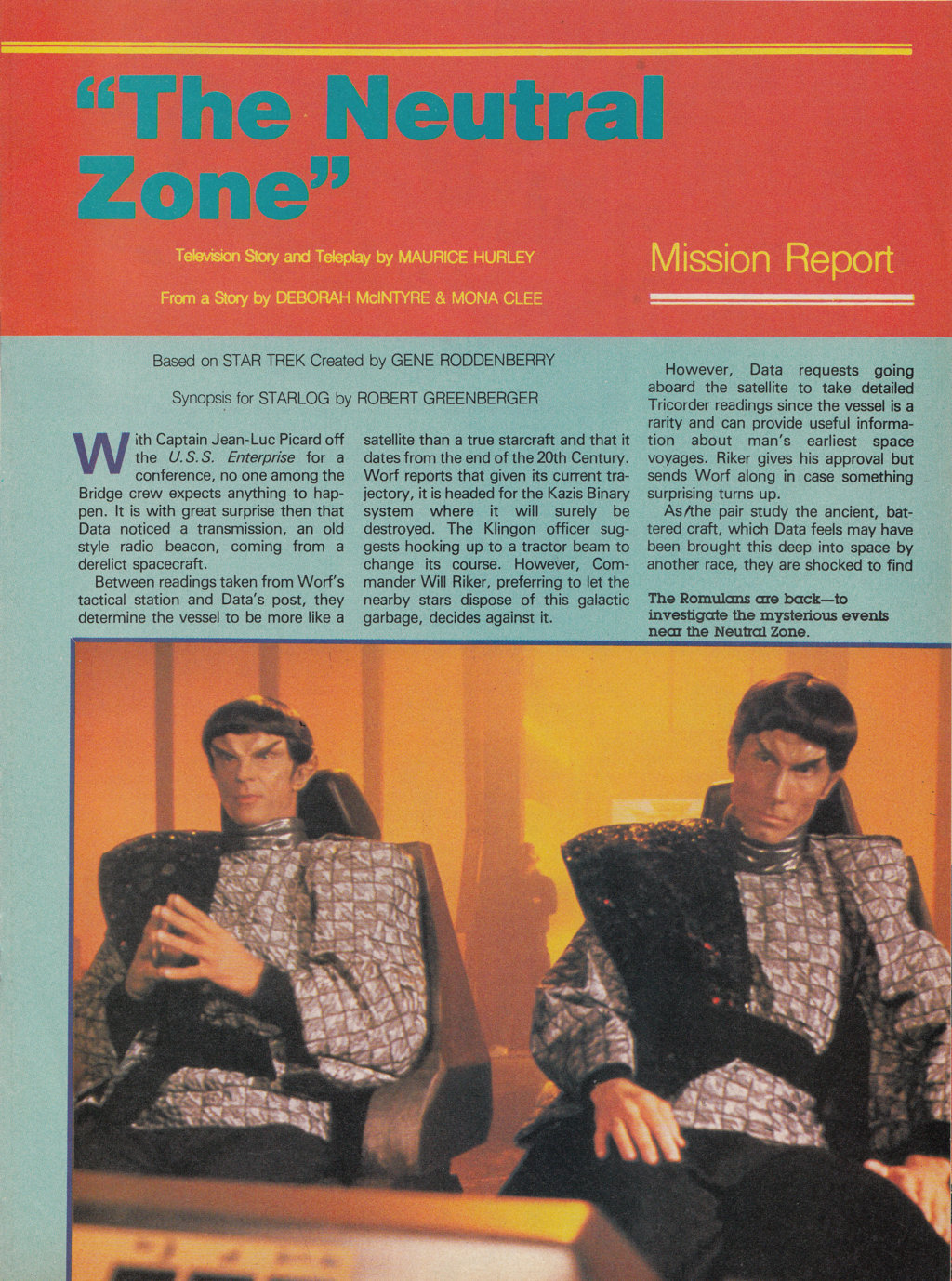 Read online Star Trek The Next Generation (1990) comic -  Issue #9 - 15