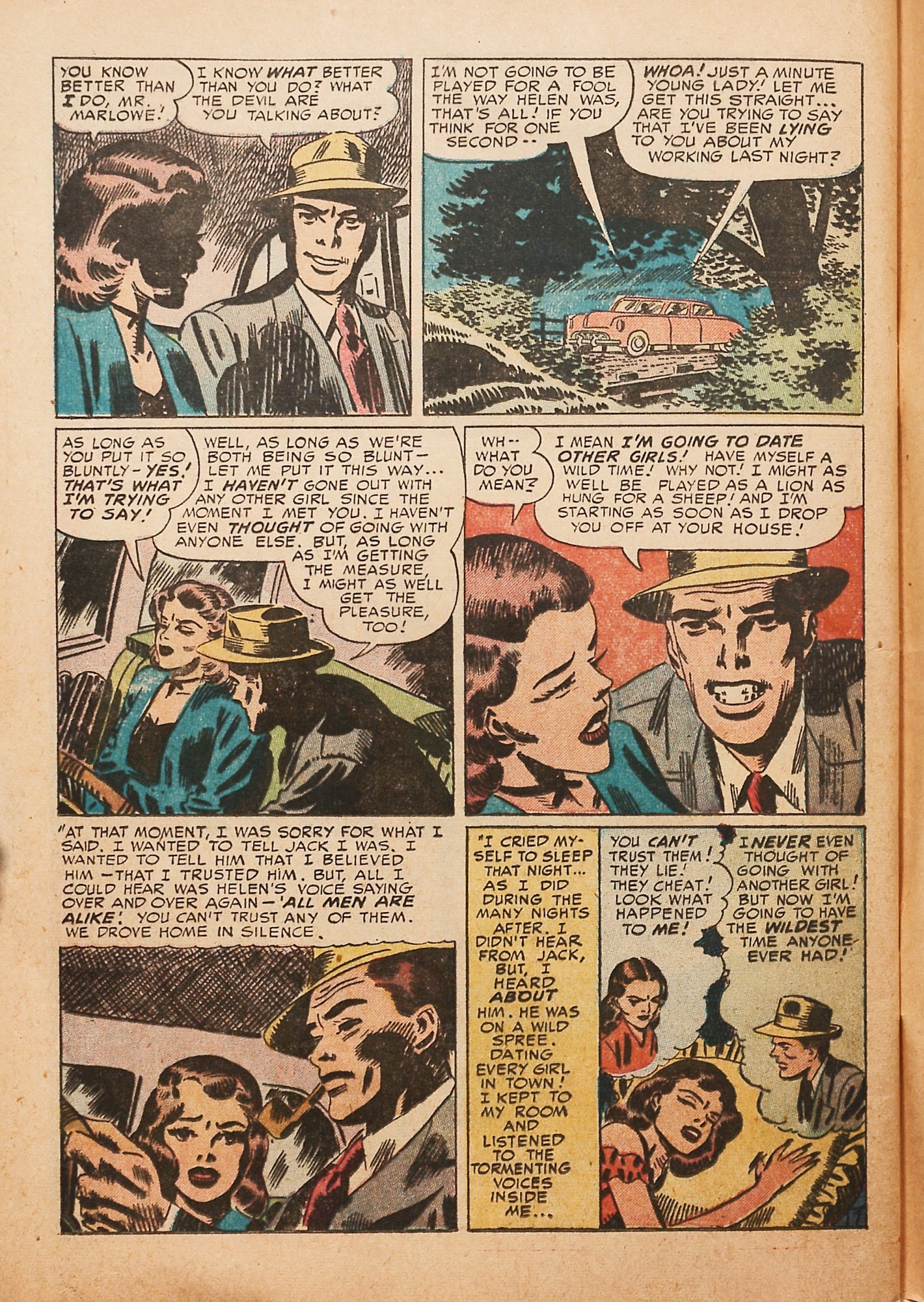 Read online Young Love (1949) comic -  Issue #22 - 46
