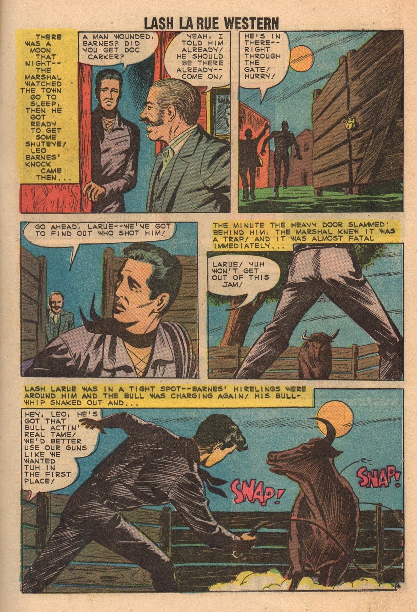Read online Lash Larue Western (1949) comic -  Issue #73 - 17
