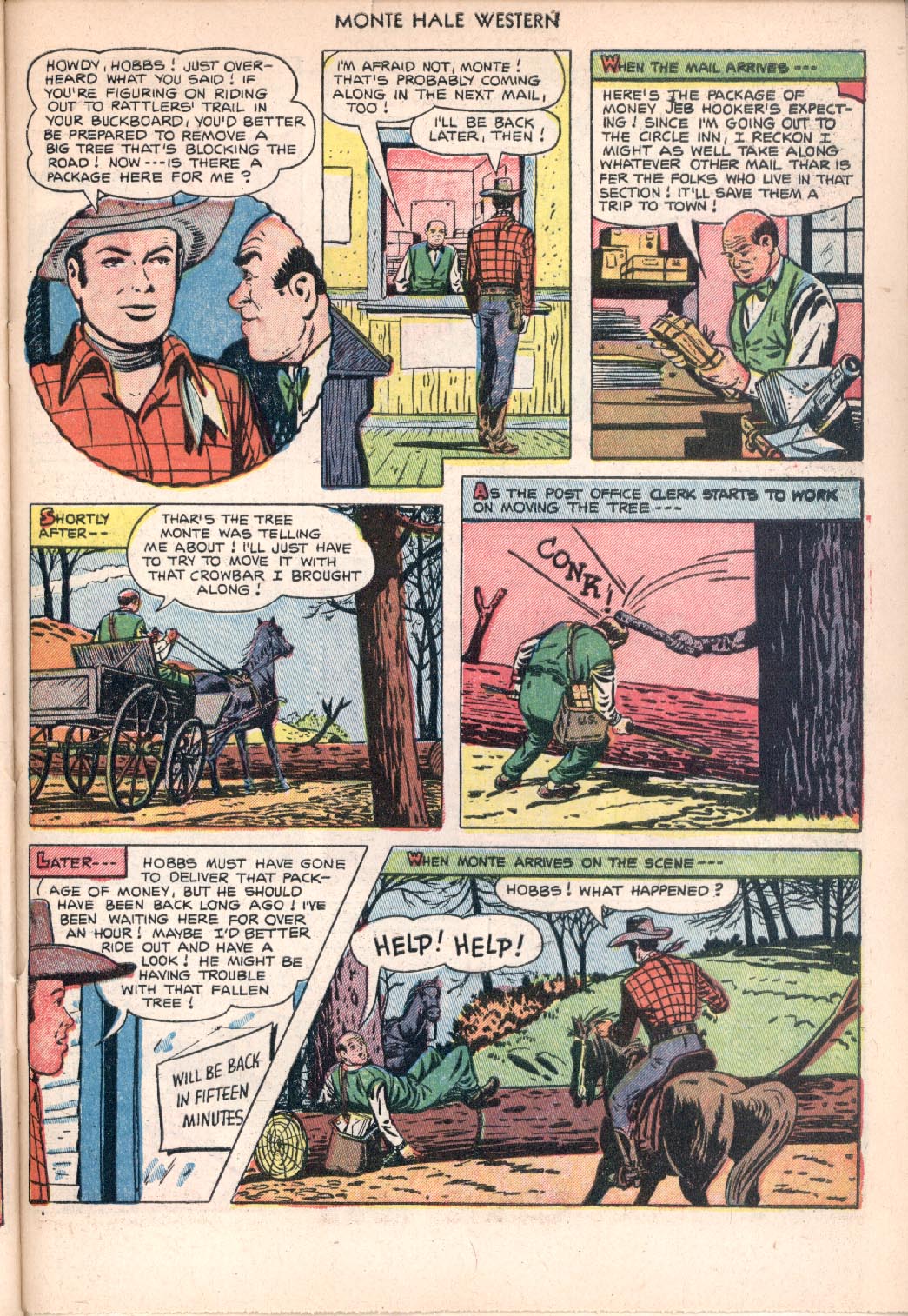 Read online Monte Hale Western comic -  Issue #81 - 31