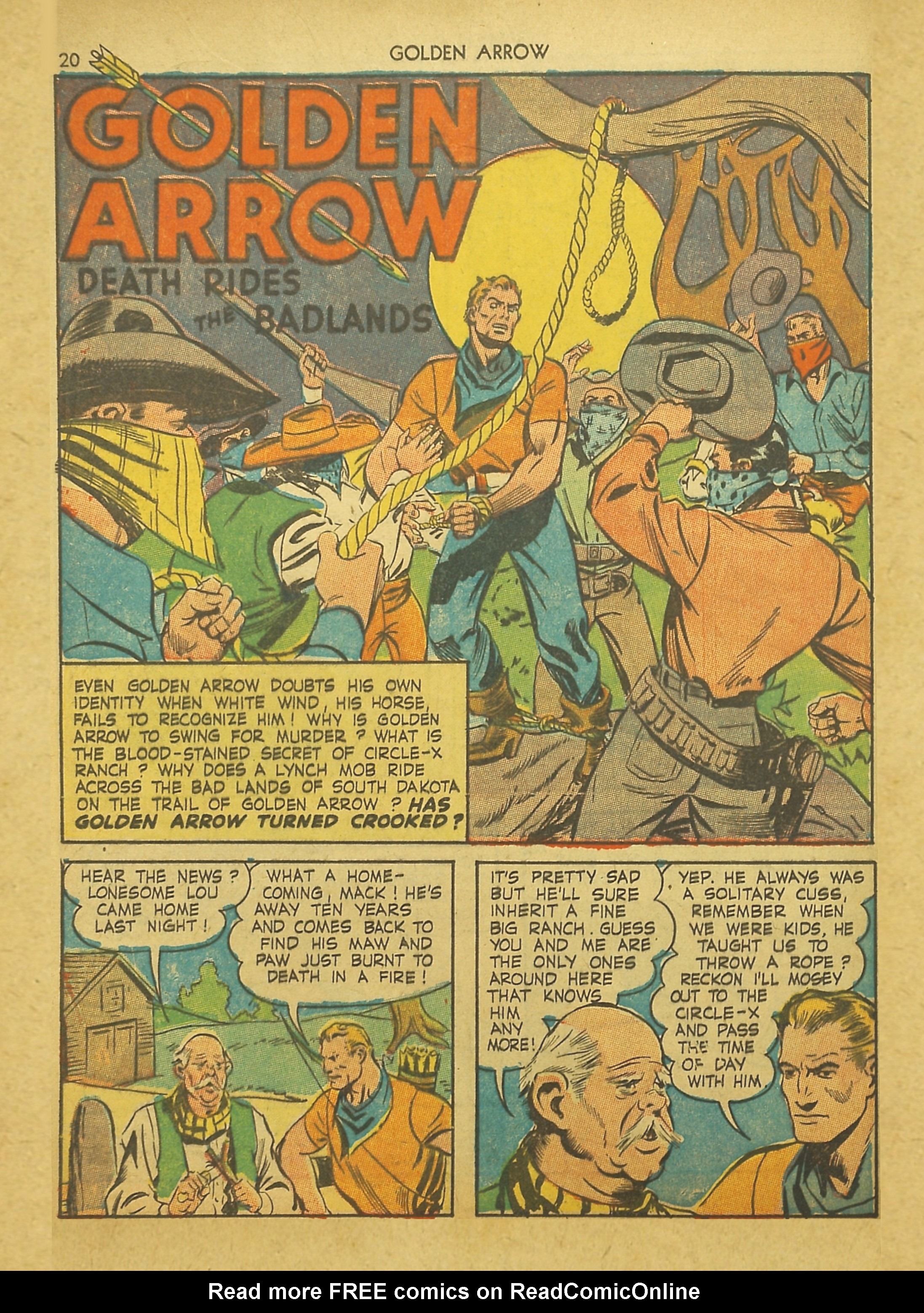 Read online Golden Arrow comic -  Issue #2 - 20