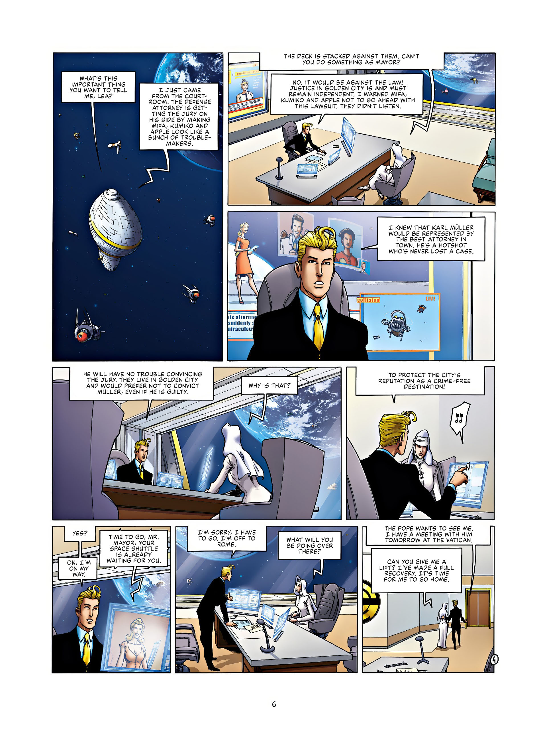 Read online Golden City comic -  Issue #14 - 6