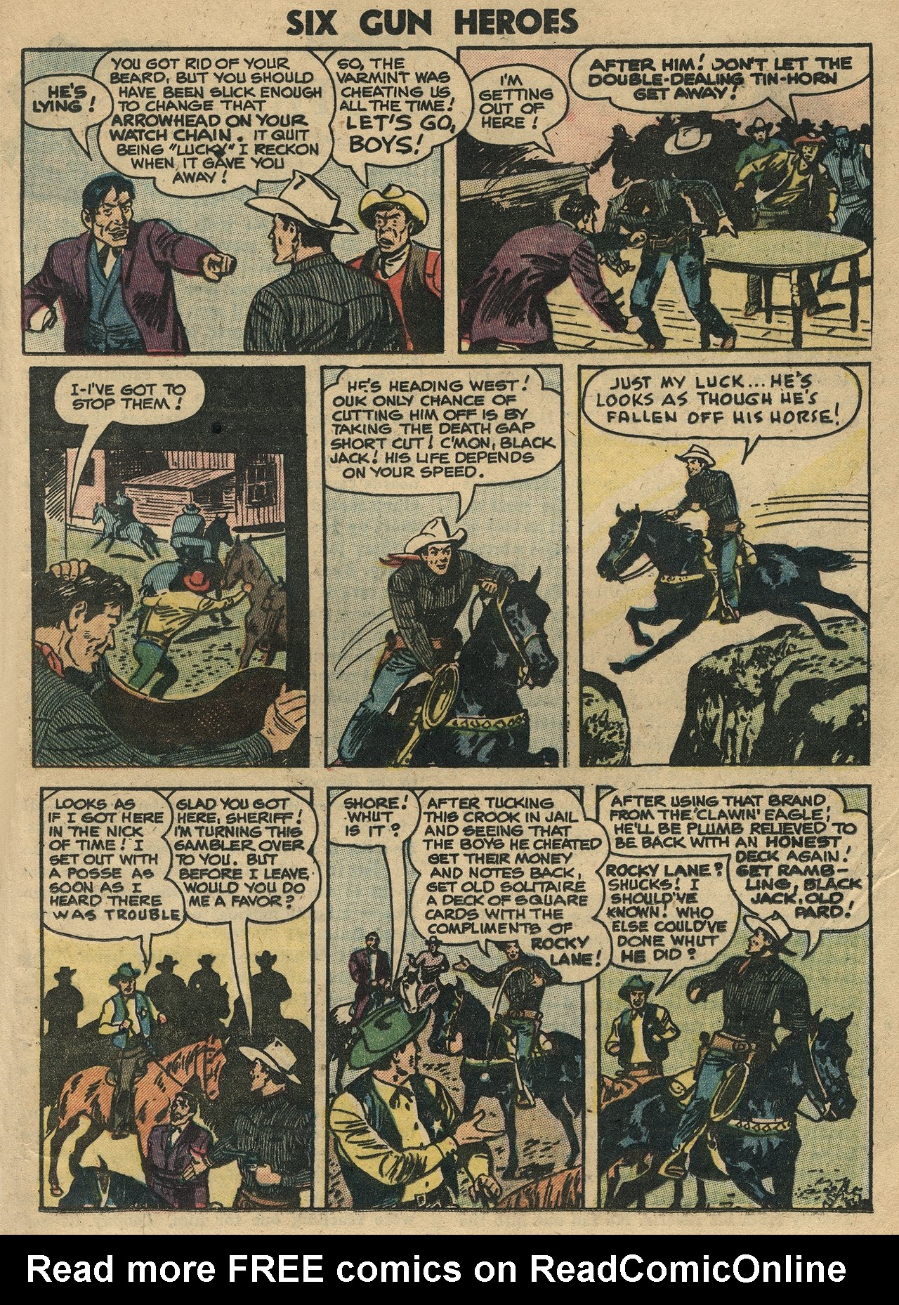 Read online Six-Gun Heroes comic -  Issue #35 - 17