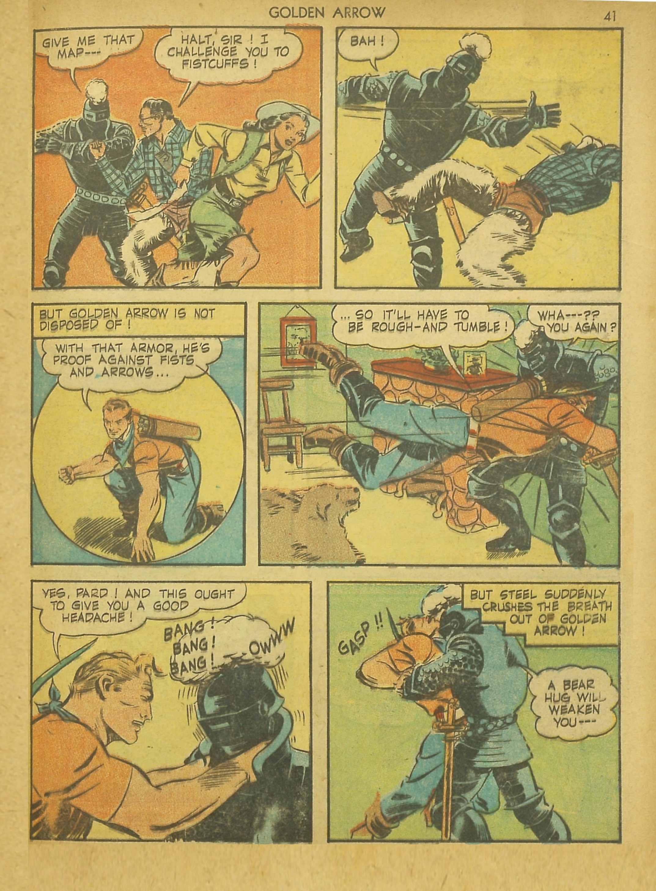 Read online Golden Arrow comic -  Issue #2 - 40