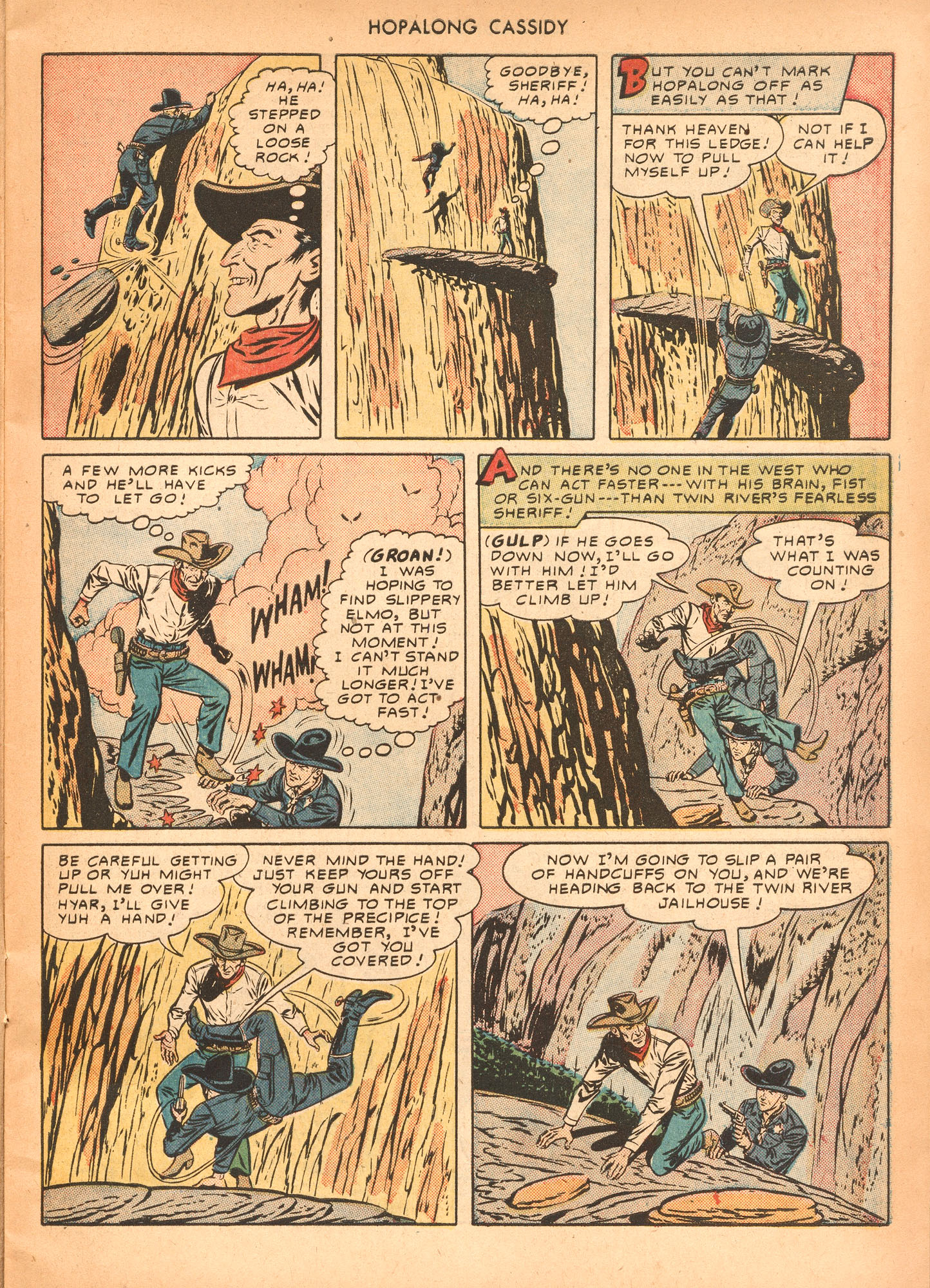 Read online Hopalong Cassidy comic -  Issue #47 - 19