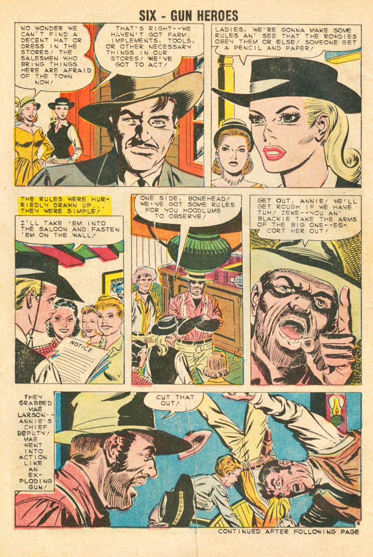 Read online Six-Gun Heroes comic -  Issue #59 - 14