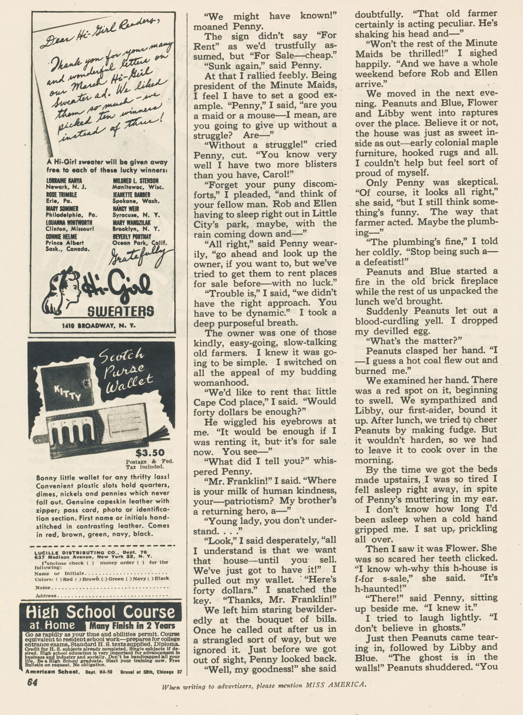 Read online Miss America Magazine comic -  Issue #20 - 54