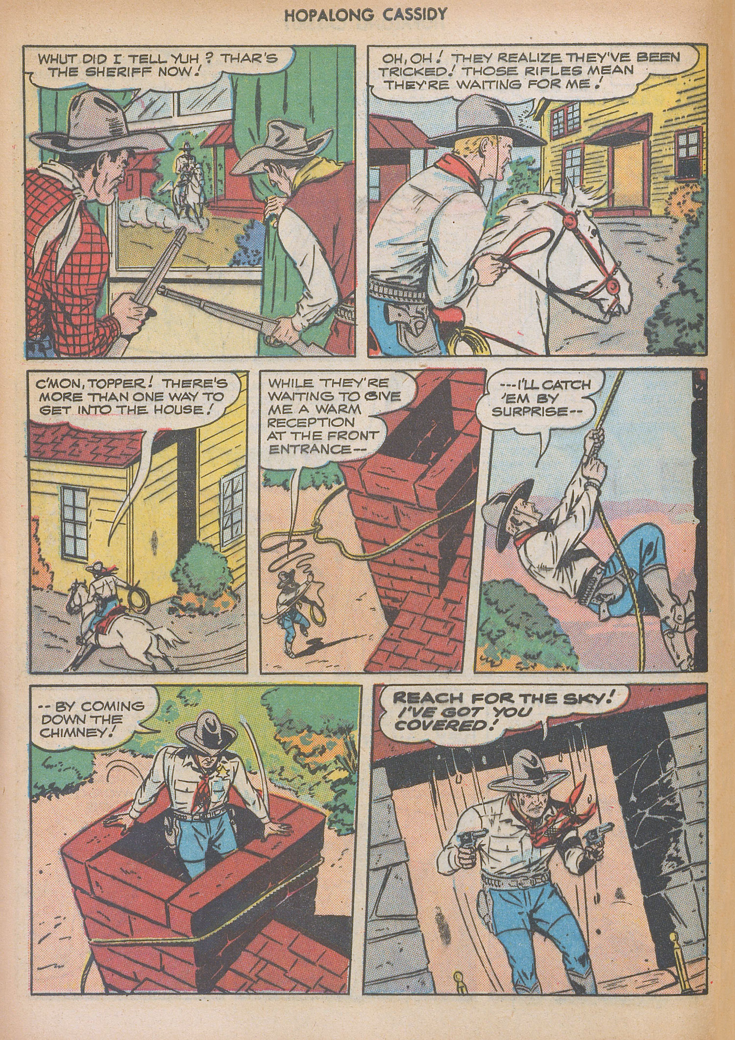 Read online Hopalong Cassidy comic -  Issue #17 - 20