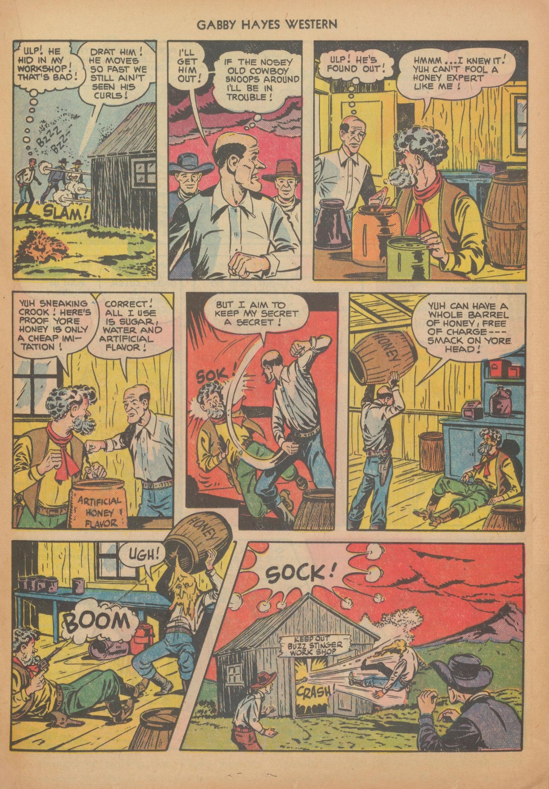 Read online Gabby Hayes Western comic -  Issue #41 - 21