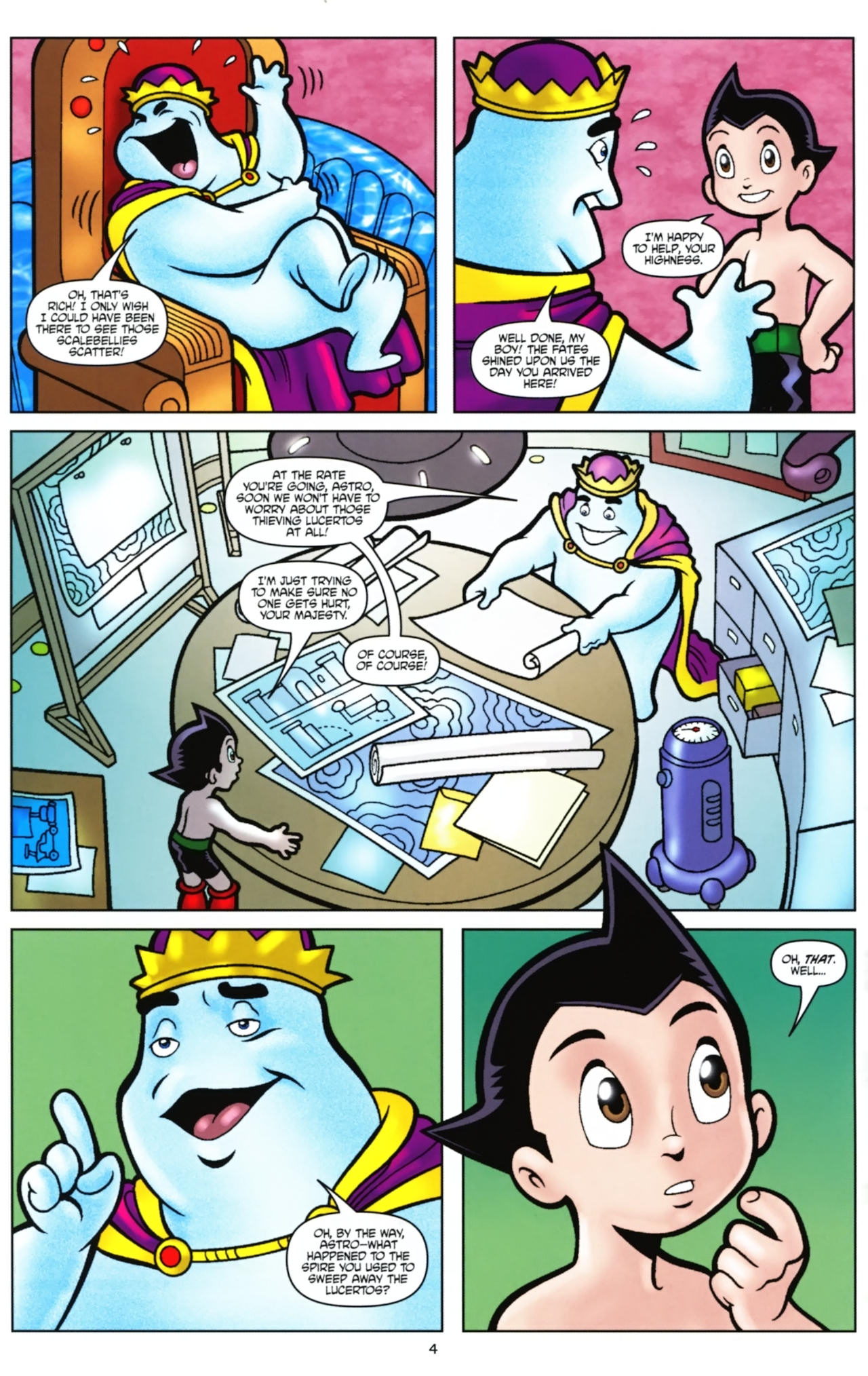 Read online Astro Boy: The Movie: Official Movie Prequel comic -  Issue #3 - 6
