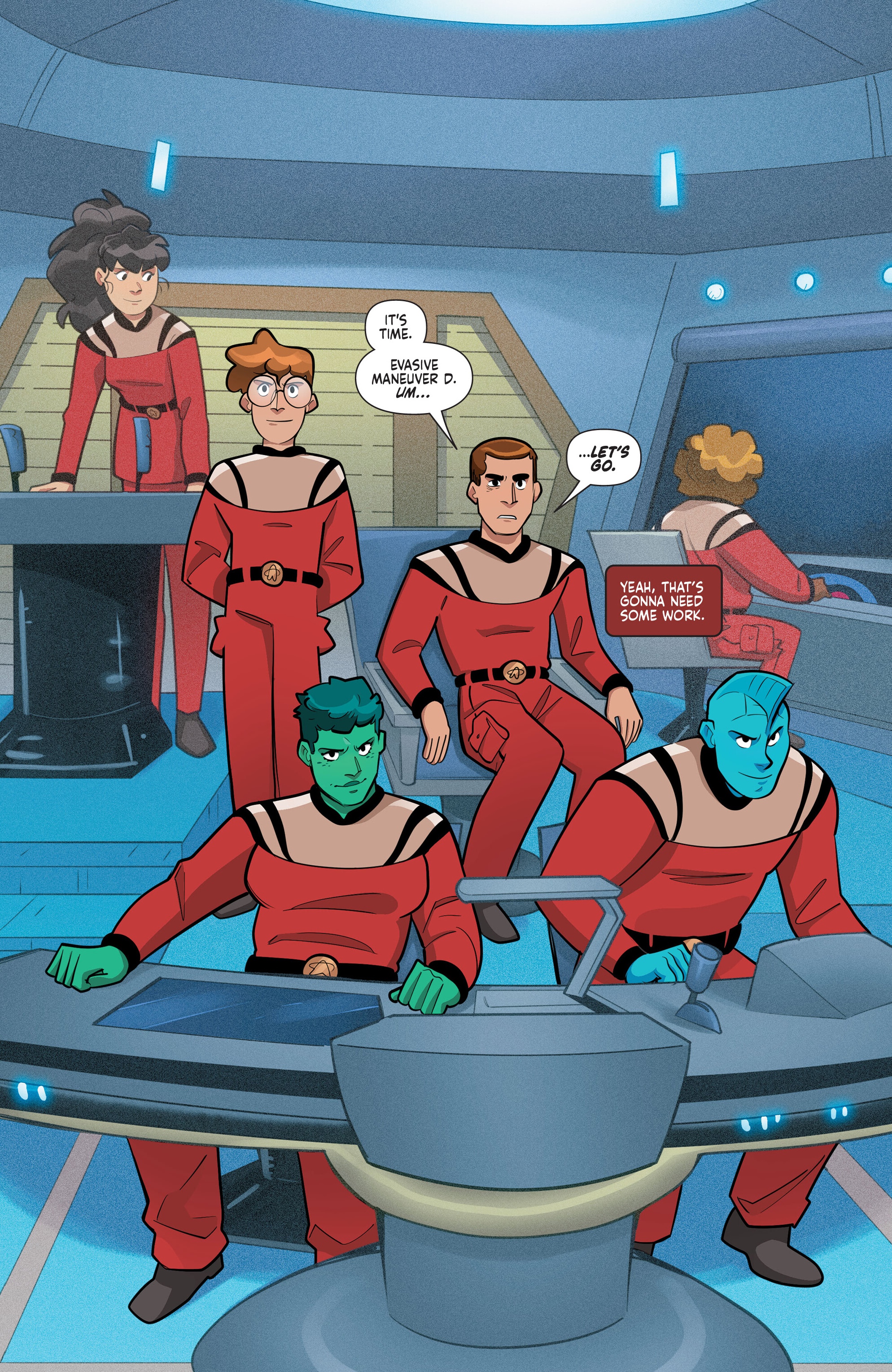 Read online Star Trek: Picard's Academy comic -  Issue #4 - 10