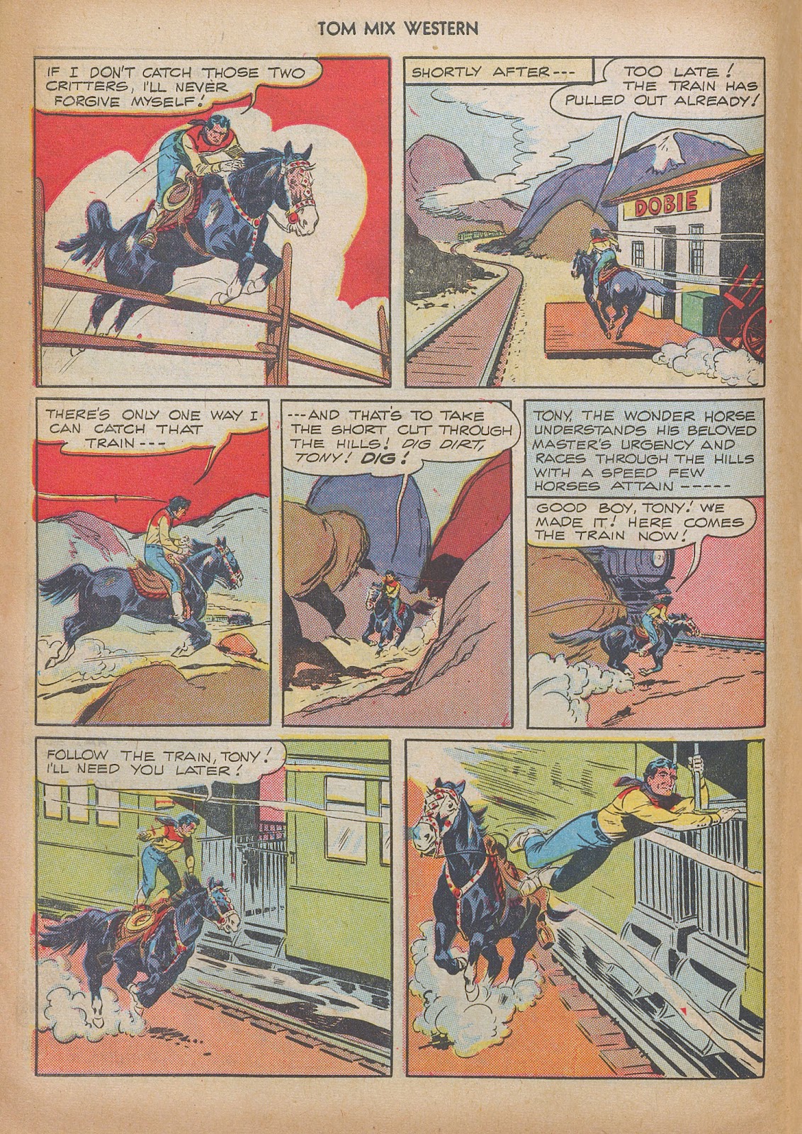 Tom Mix Western (1948) issue 9 - Page 10
