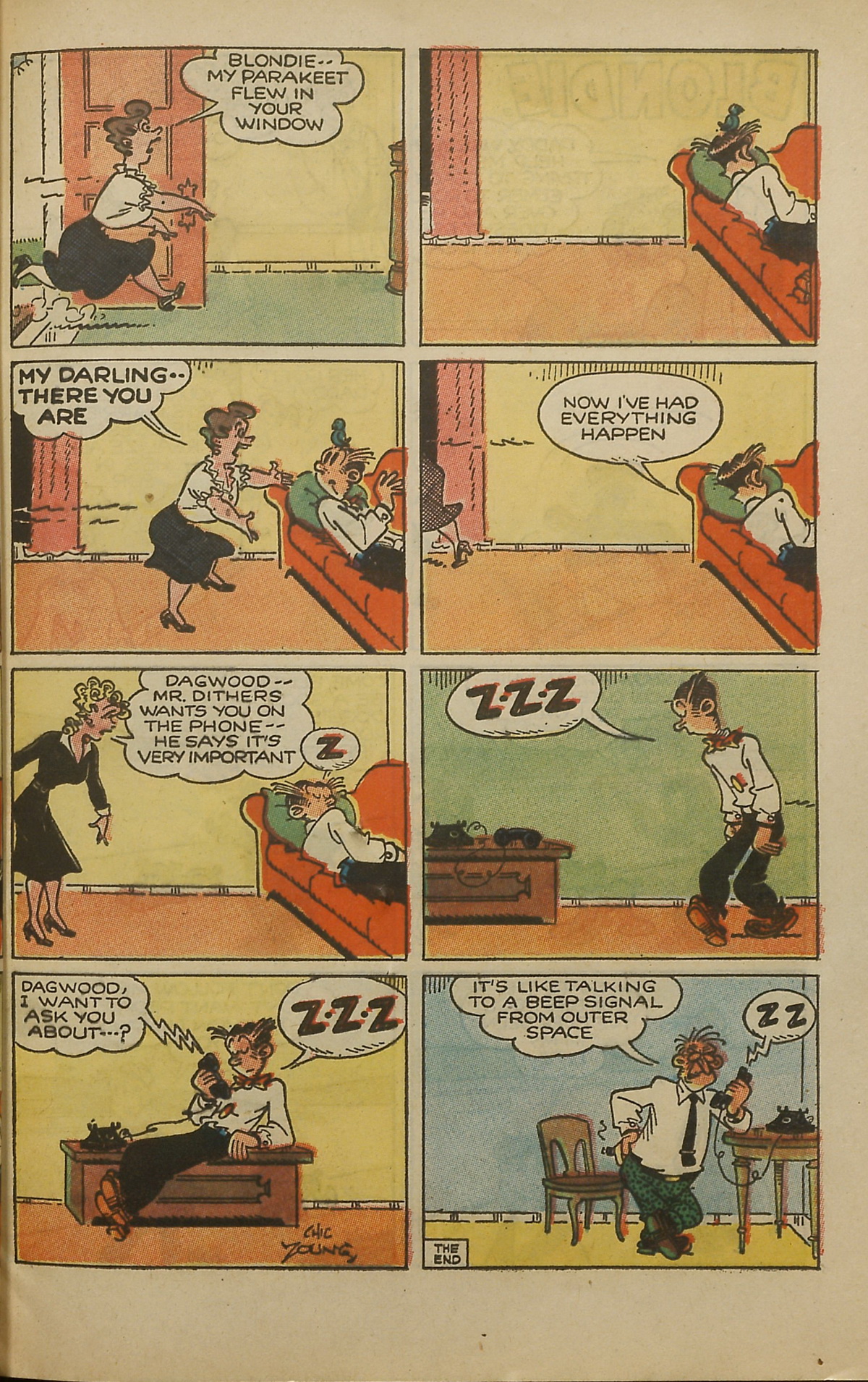 Read online Blondie Comics (1960) comic -  Issue #159 - 29