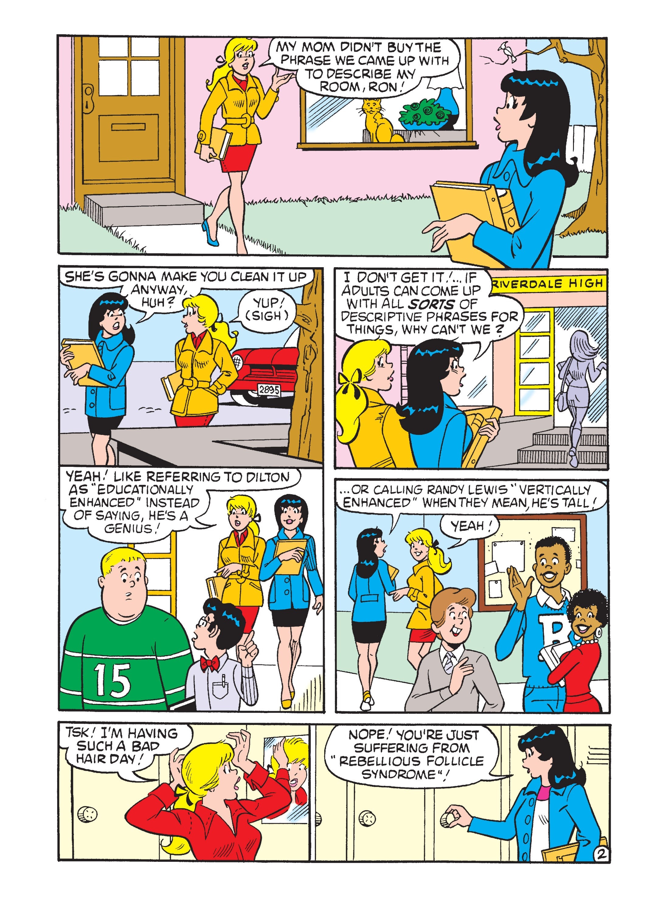Read online Betty & Veronica Friends Double Digest comic -  Issue #233 - 122