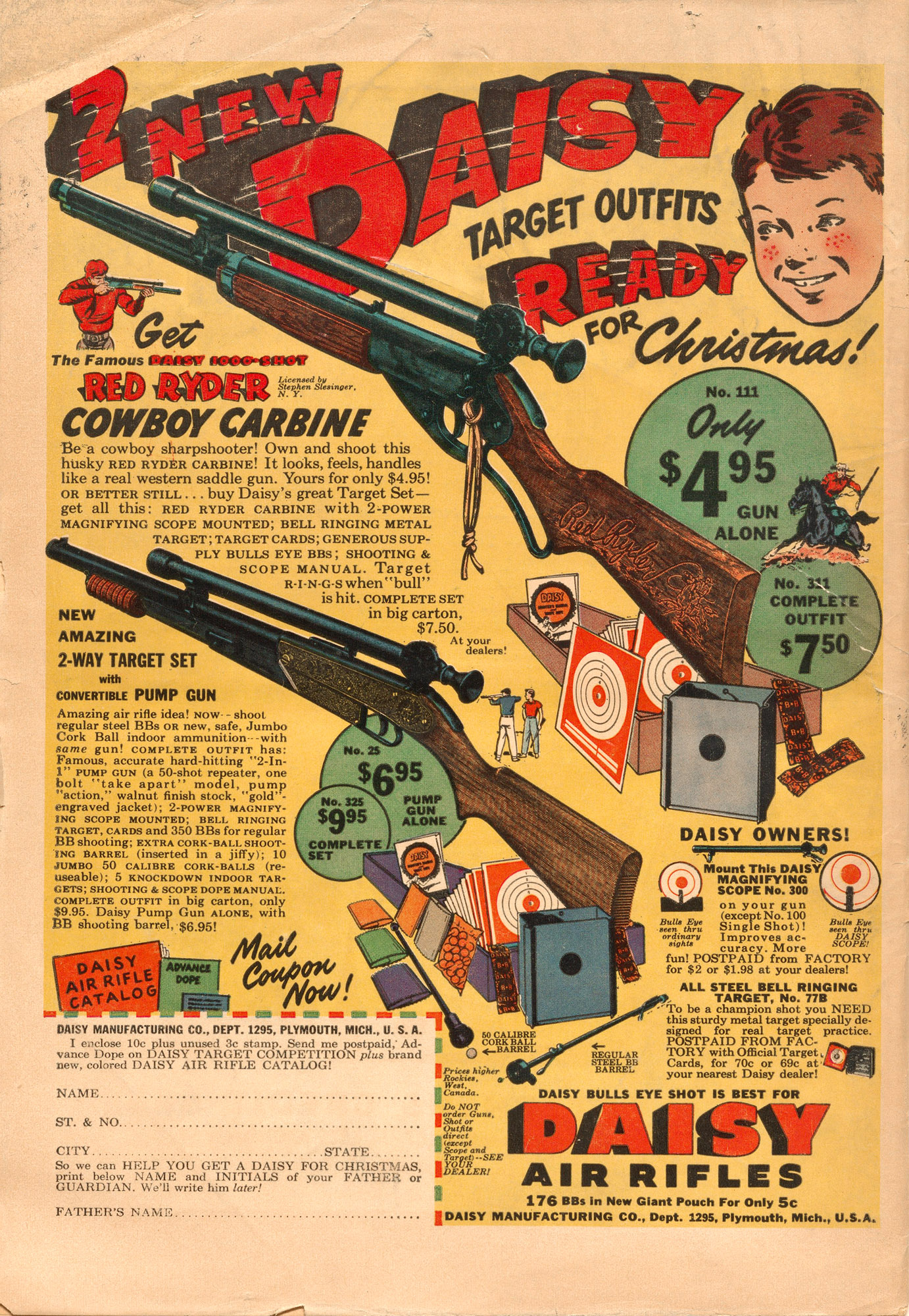 Read online Tom Mix Western (1948) comic -  Issue #36 - 52